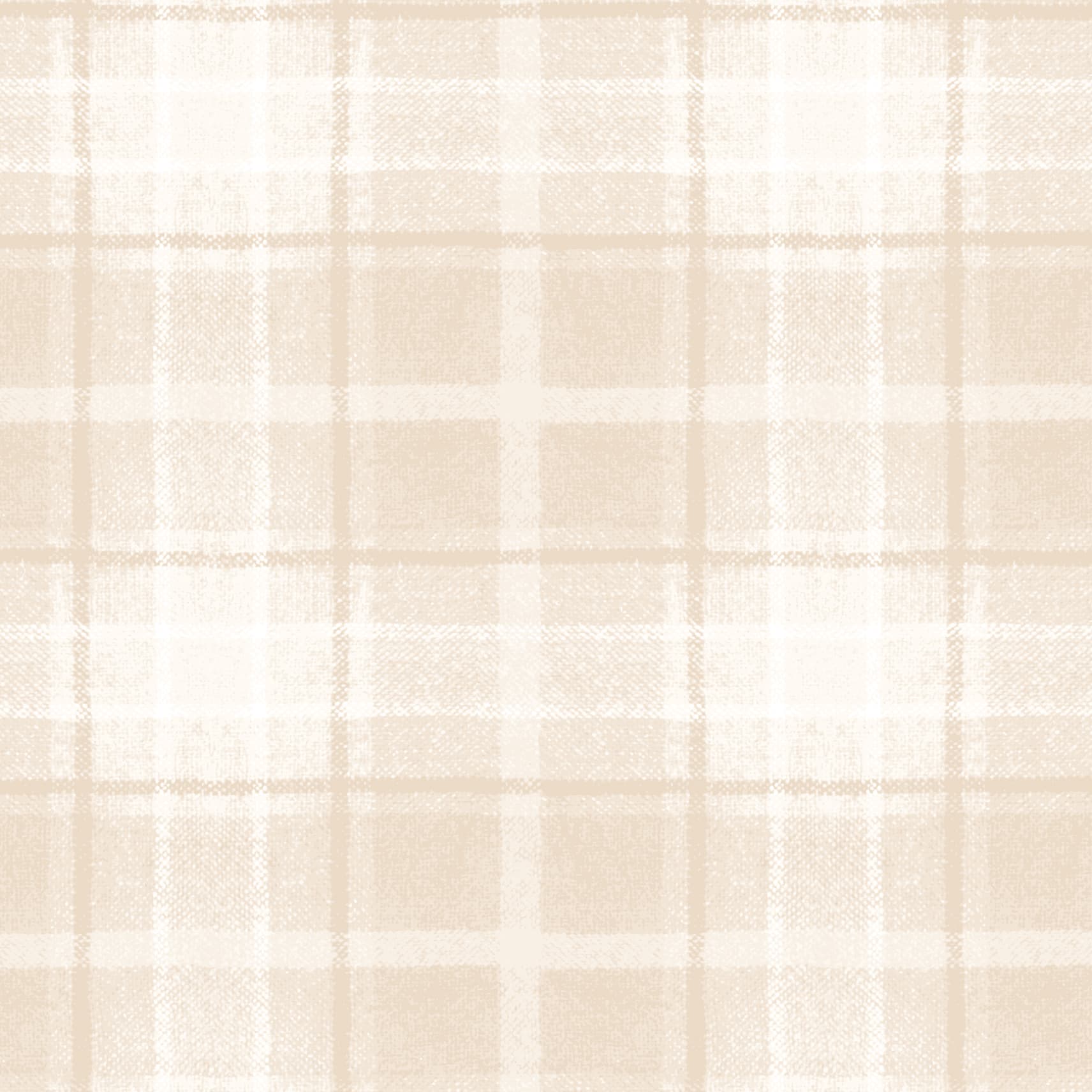 Snowtop Mountain Flannel | Big Plaid - Cream by Bonnie Sullivan for Maywood Studio | MASF10896-E | 100% Cotton Flannel