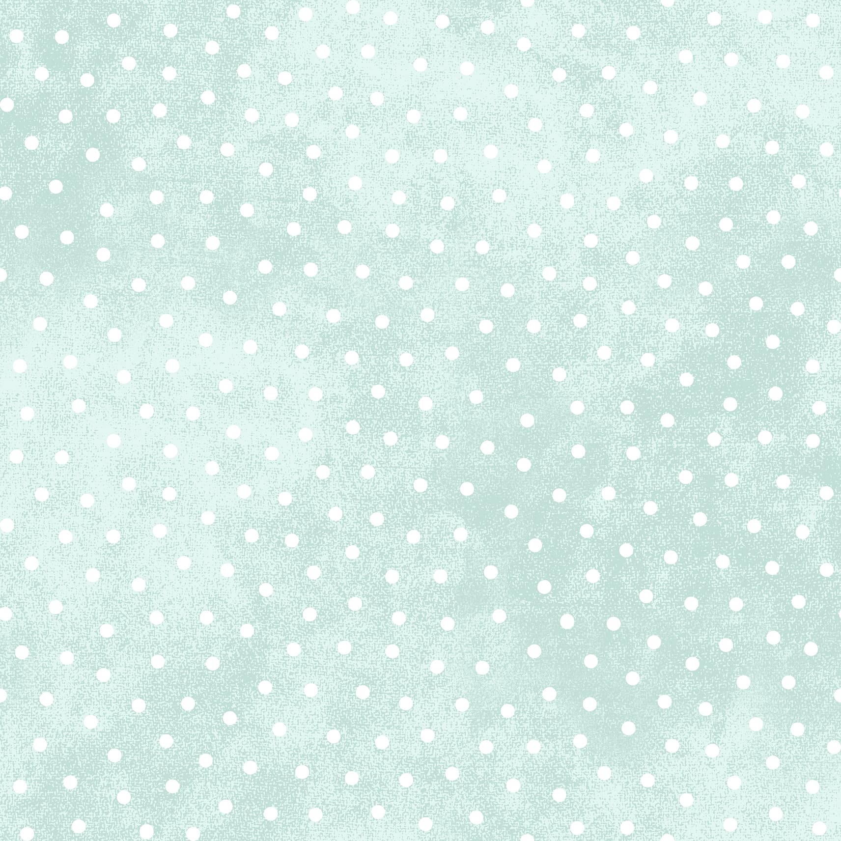 Snowtop Mountain Flannel | Dots - Aqua by Bonnie Sullivan for Maywood Studio | MASF18506-Q | 100% Cotton Flannel