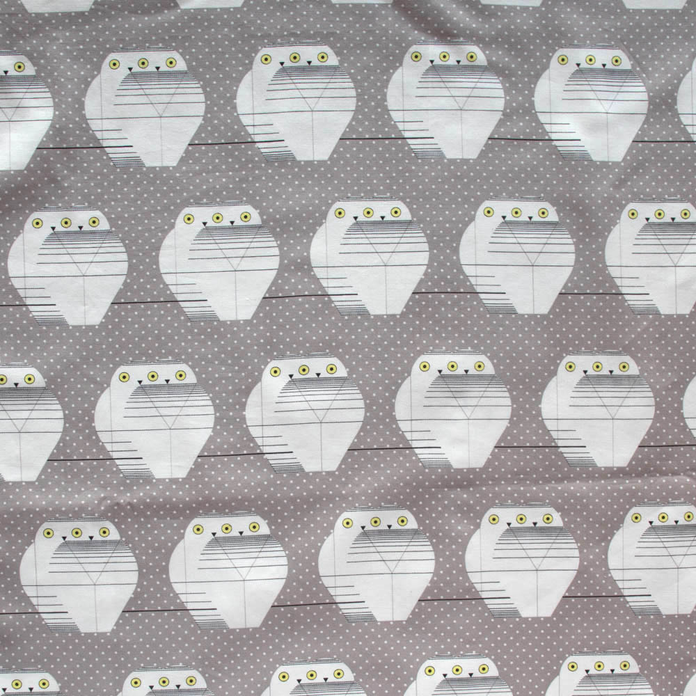 Holiday Best Vol. 2 | Twowls by Charley Harper for Birch Fabrics | 100% Organic Cotton | CHX-09