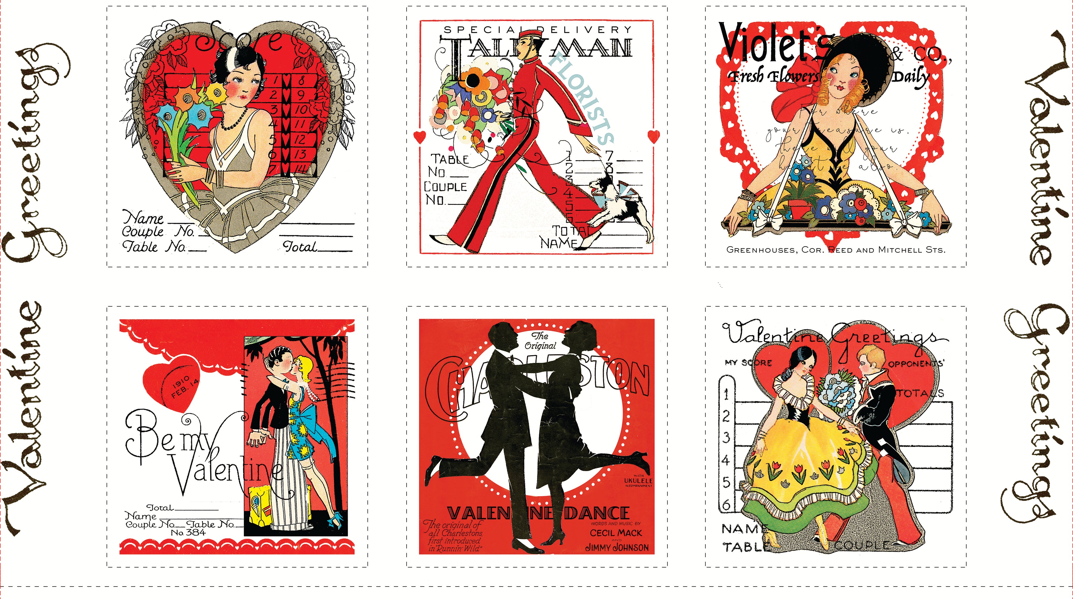 Take Heart | Panel Bundle by J. Wecker Frisch for Riley Blake | 3 pcs