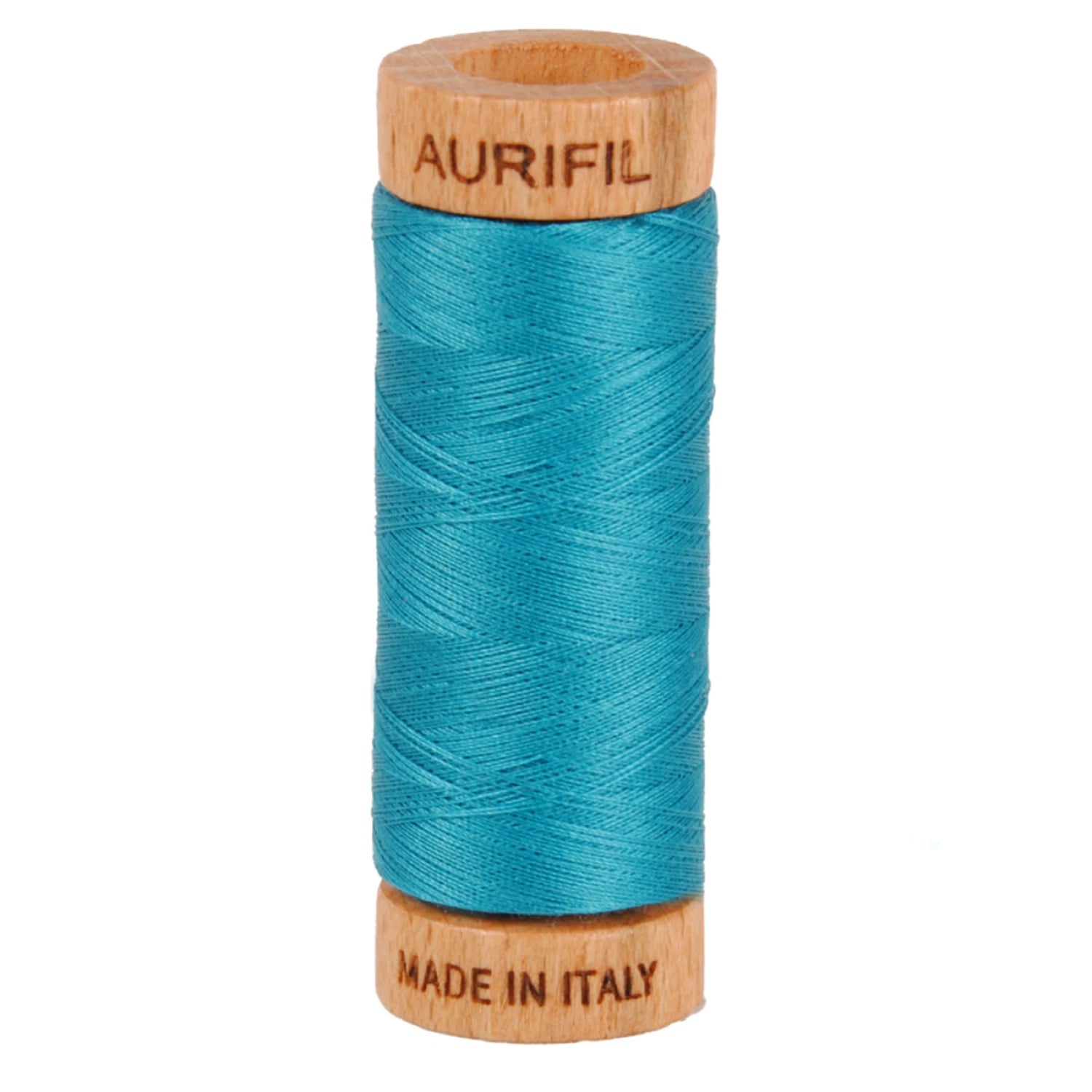 Aurifil 80wt 2-Ply Cotton Thread | Dark Turquoise (#4182) | 300 yds