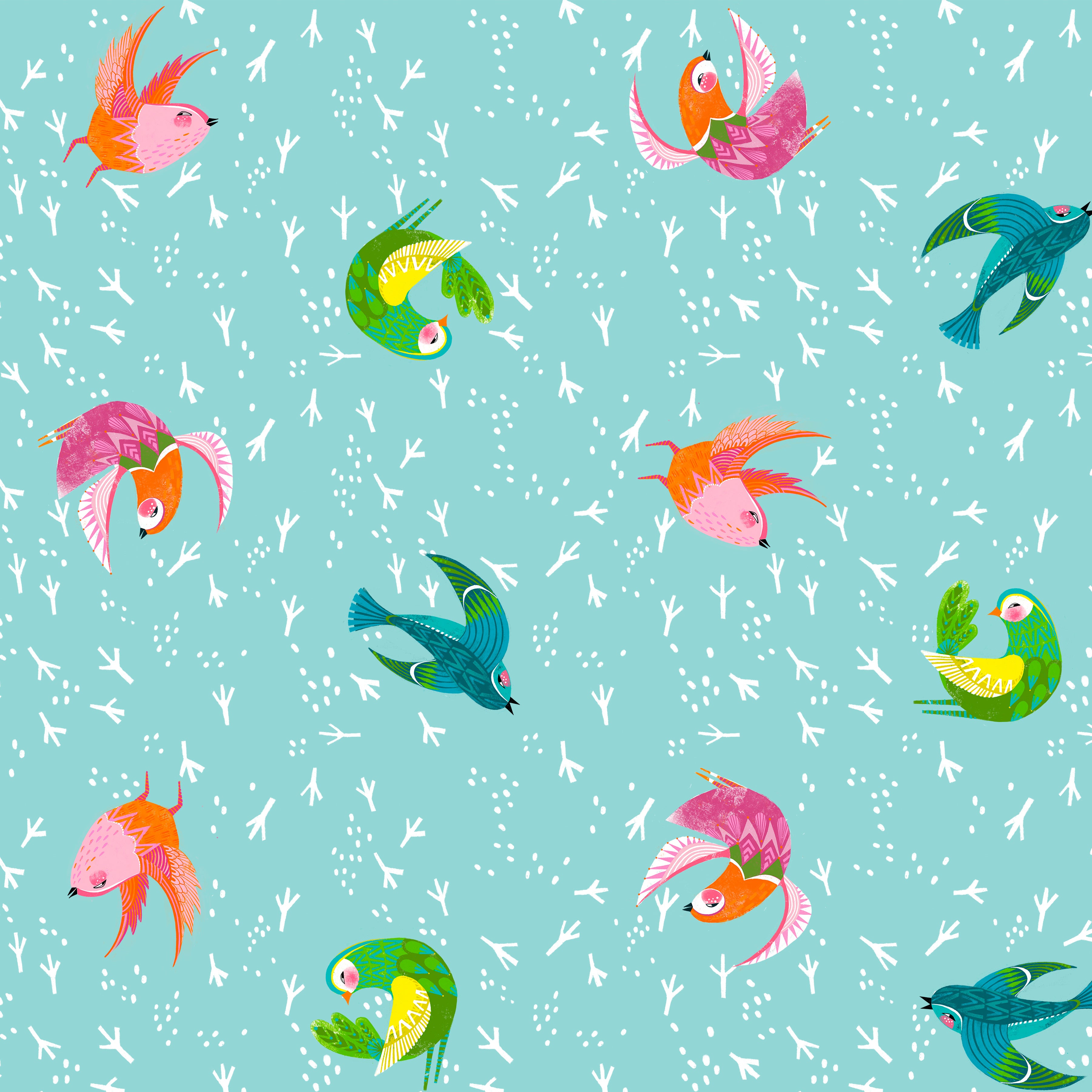 What the Birds Said | Give it to the Wind - Sky by Cori Dantini for FreeSpirit | PWCD158.XSKY