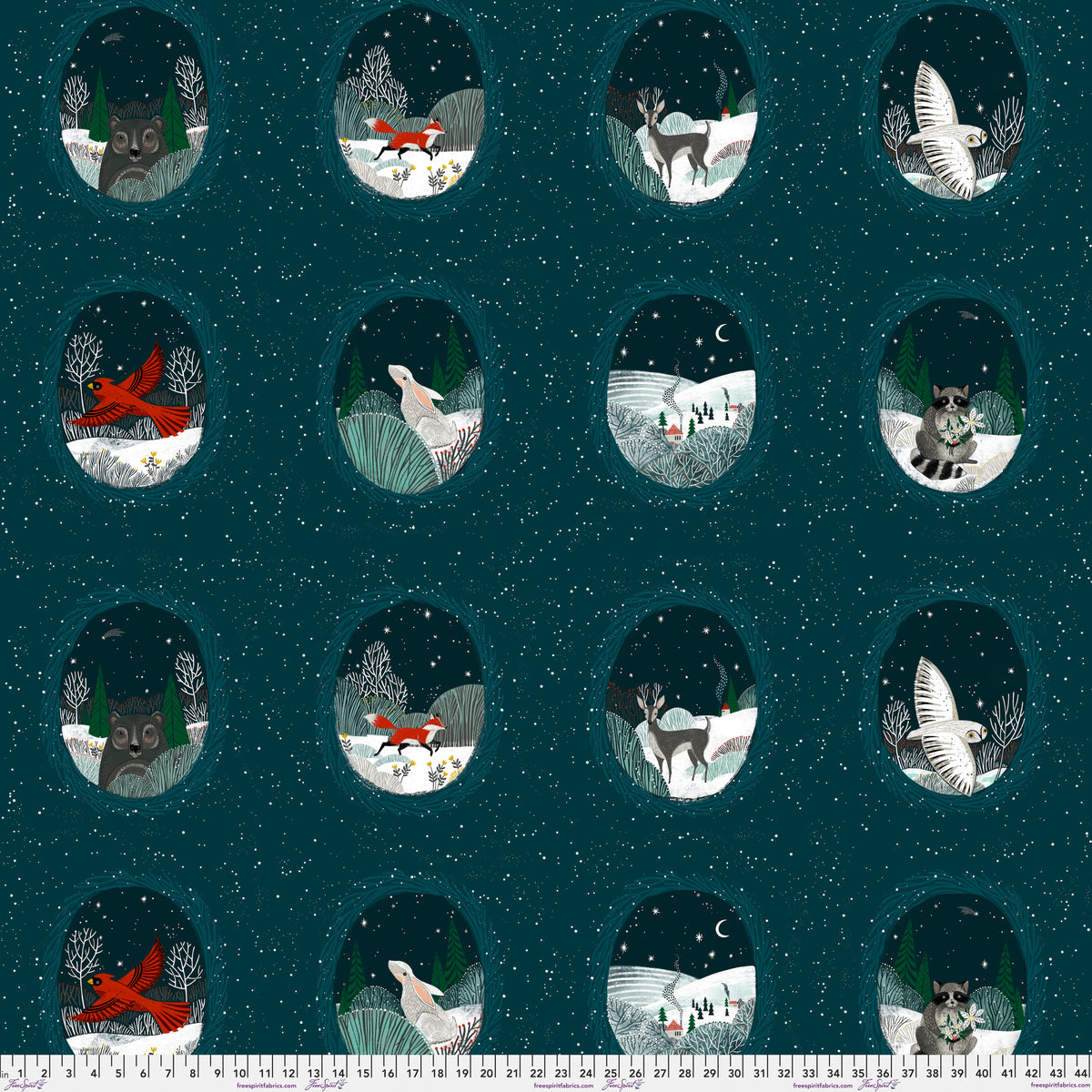 Silent Night | Tile by by Cori Dantini for FreeSpirit | PWCD173.XTILE