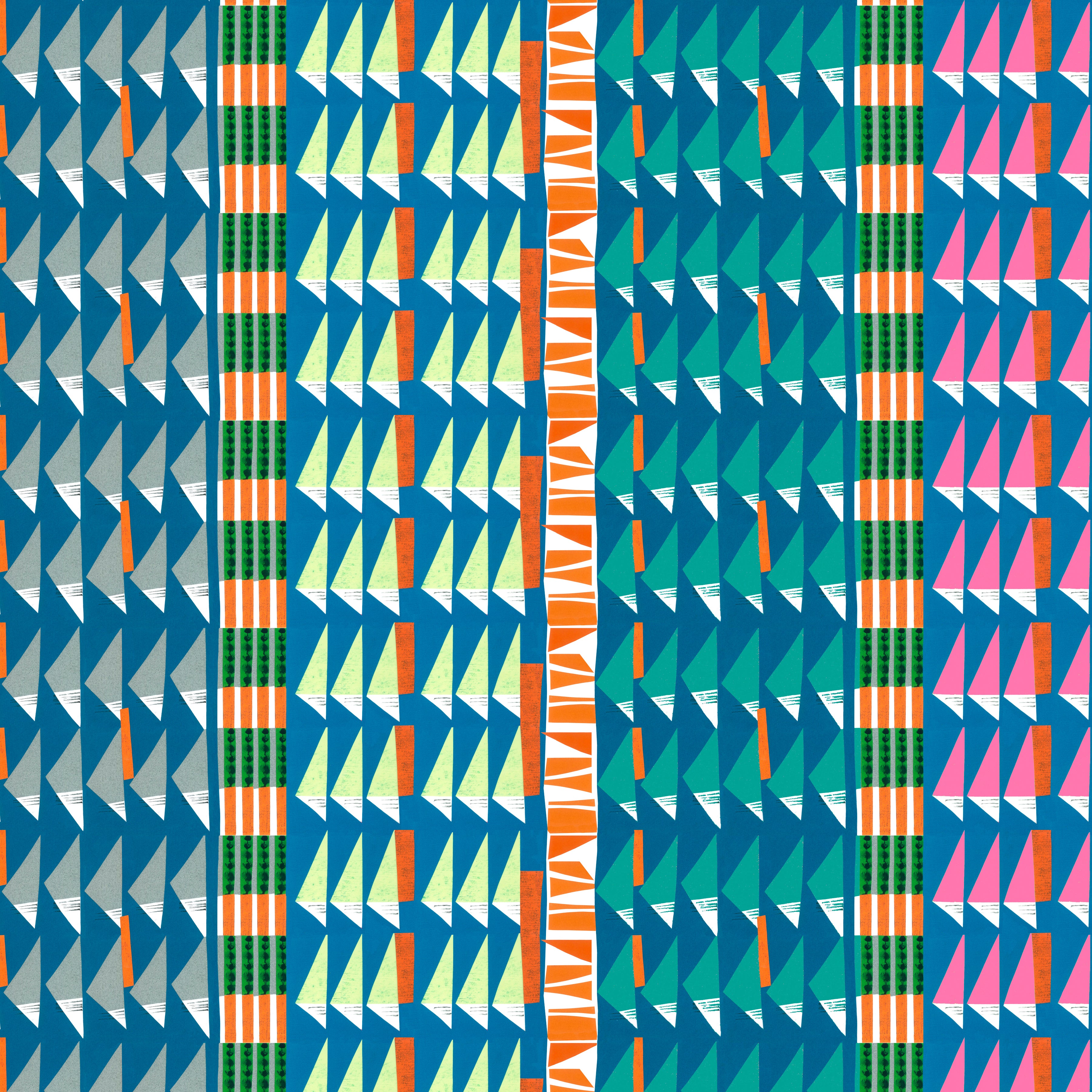Flying South | Triangle - Multi by Clare Youngs for FreeSpirit | PWCY007.MULTI