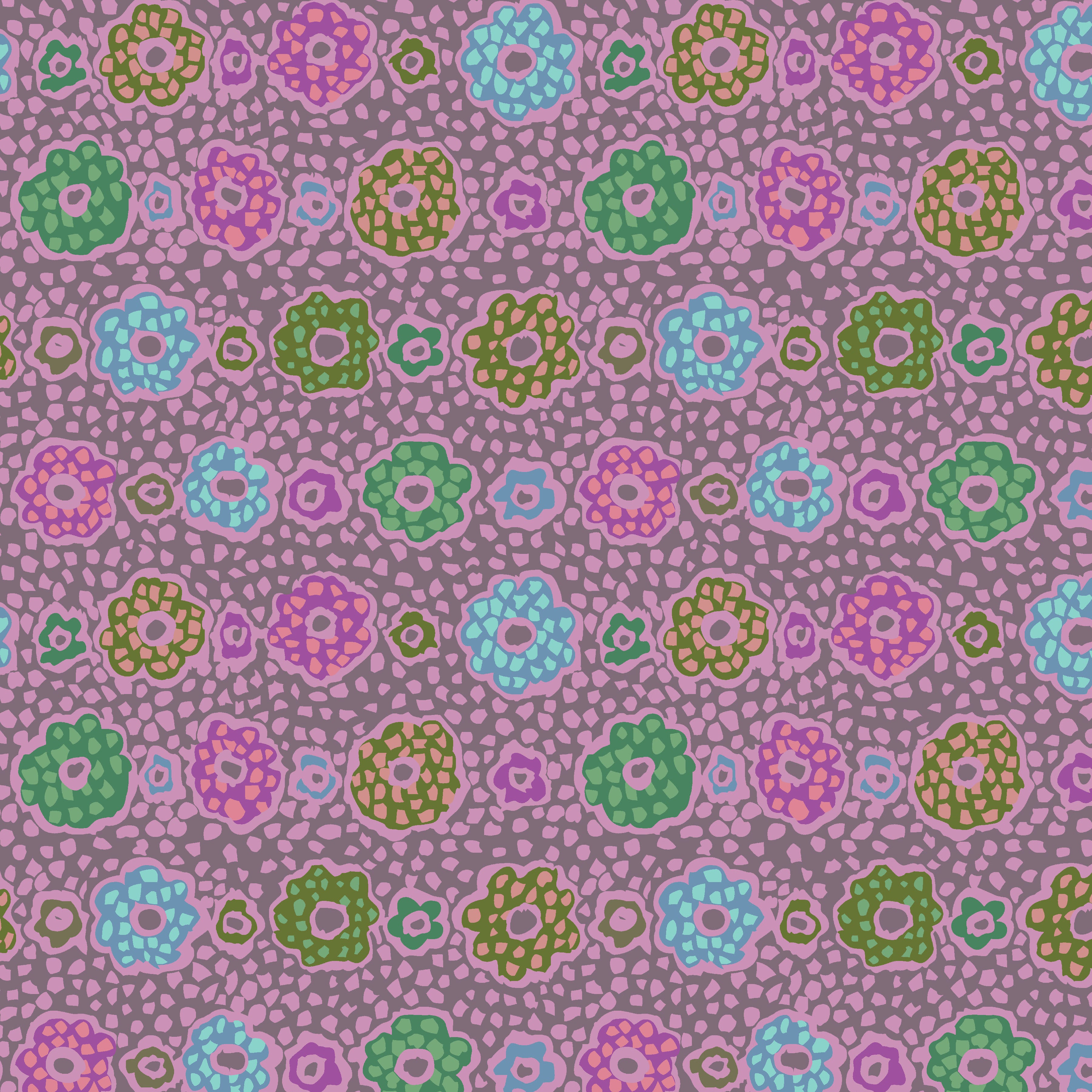 Kaffe: From the Archives | Samarkand - Stone by Kaffe Fassett Collective for FreeSpirit | PWGP058.STONE