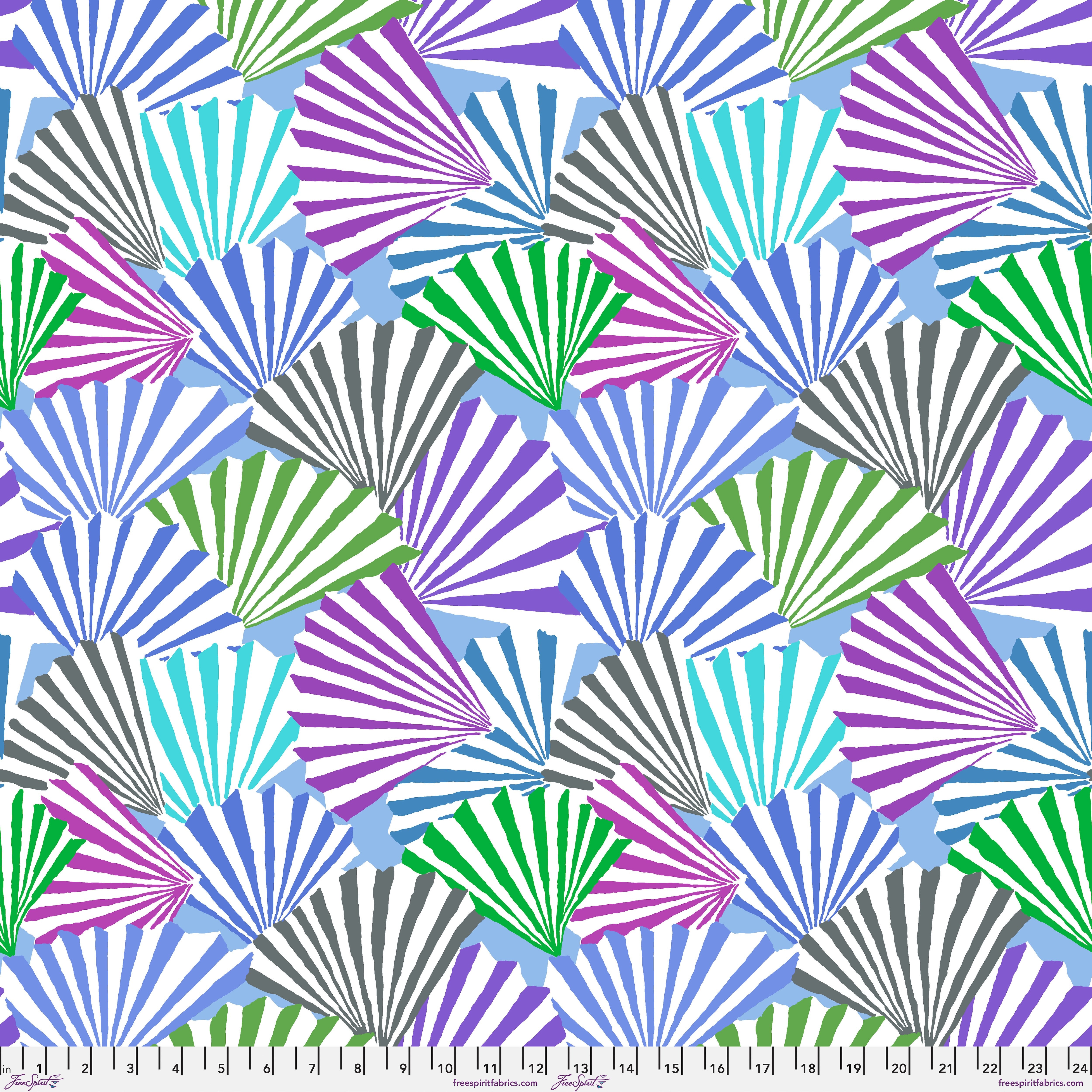 February 2026 | Fanfare - Blue by Kaffe Fassett Collective for FreeSpirit | PWGP211.BLUE