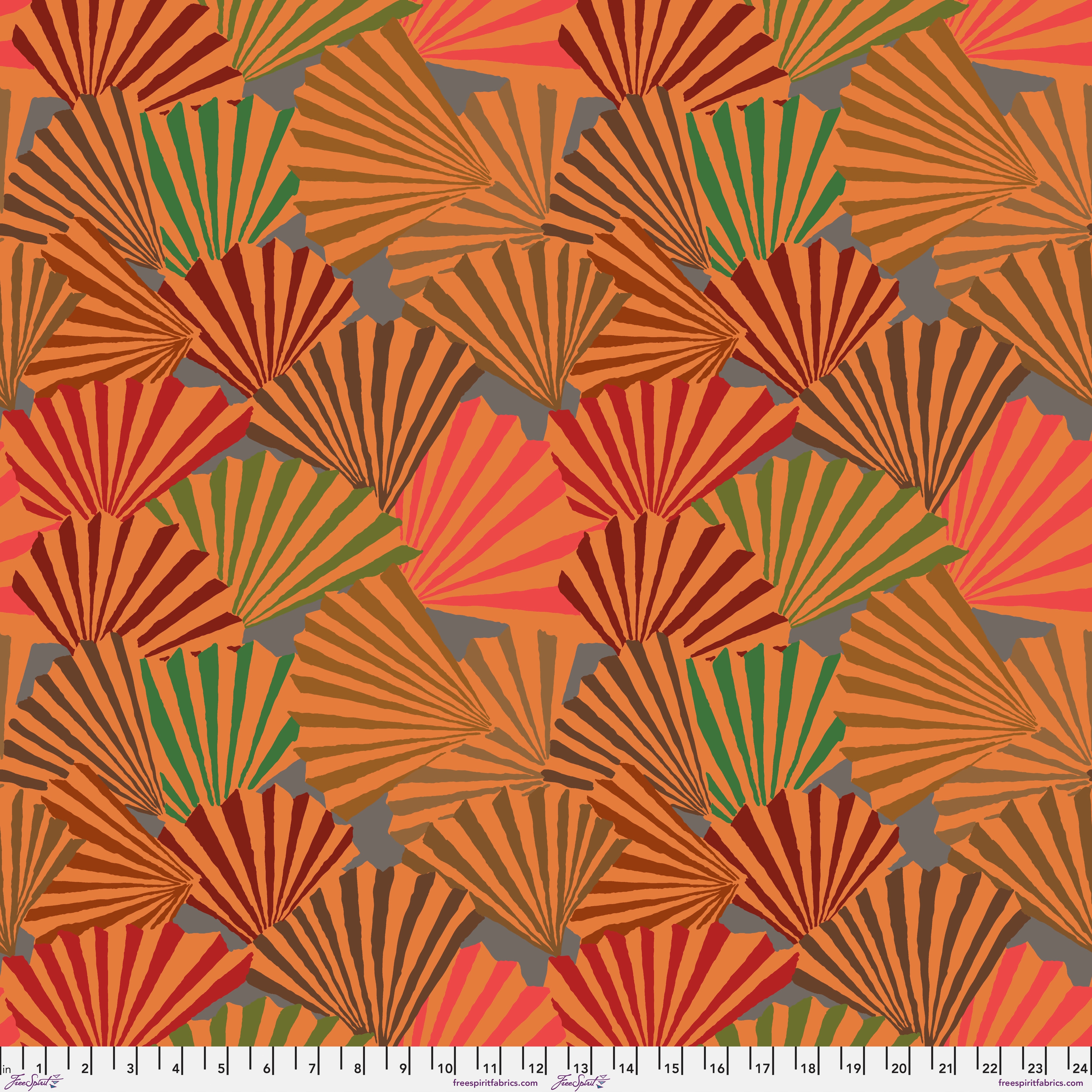 February 2026 | Fanfare - Brown by Kaffe Fassett Collective for FreeSpirit | PWGP211.BROWN