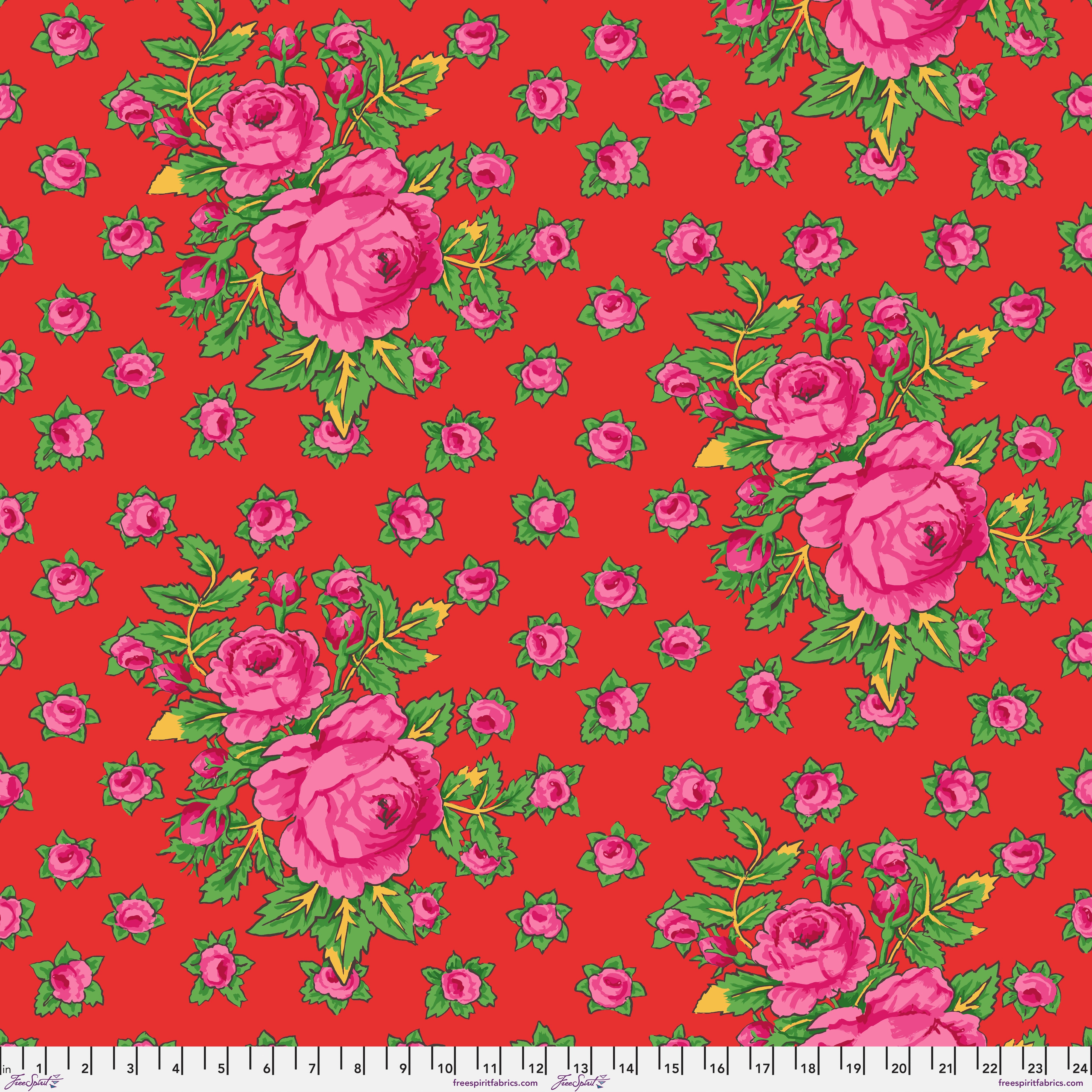 February 2026 | Rosie - Red by Kaffe Fassett Collective for FreeSpirit | PWGP212.RED