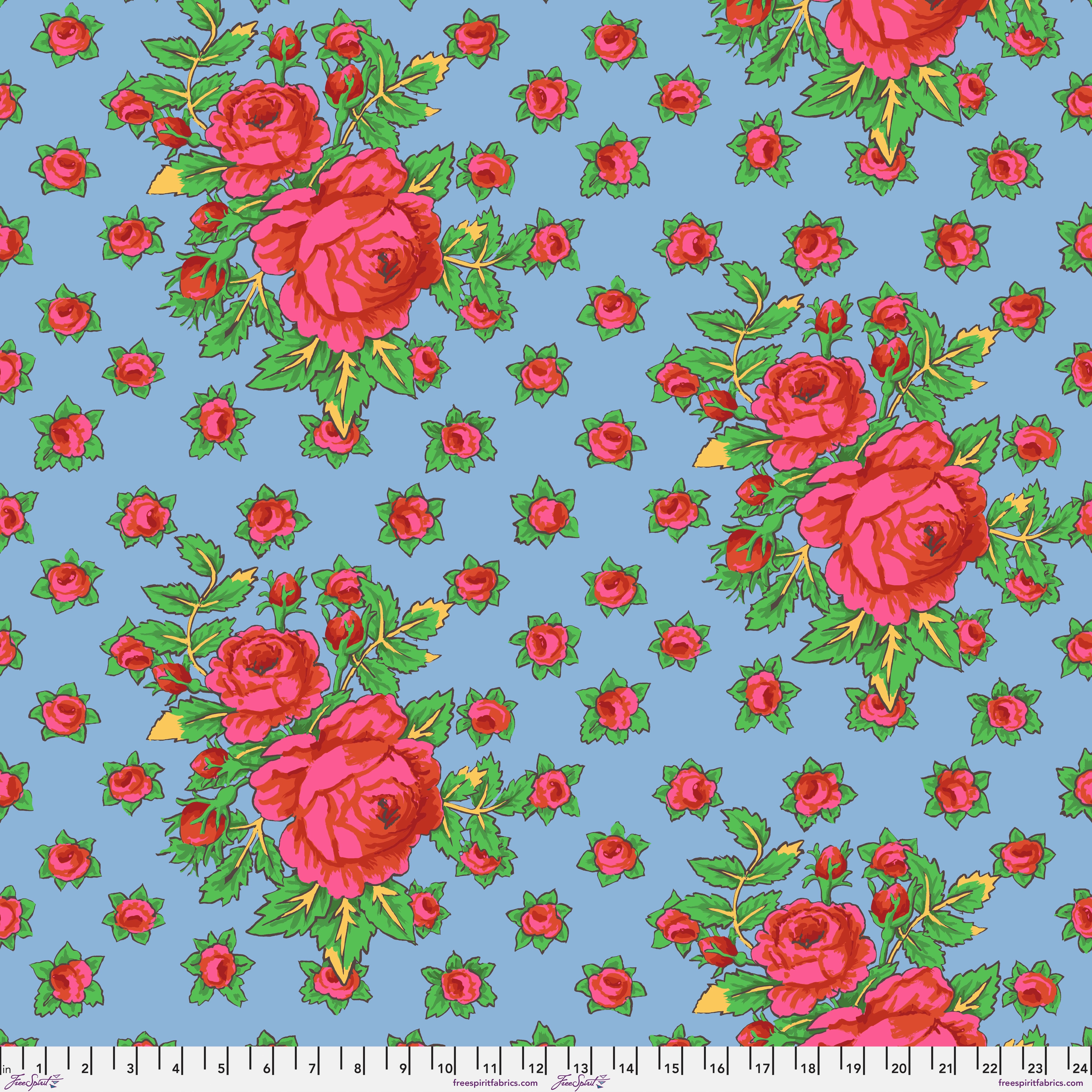 February 2026 | Rosie - Sky by Kaffe Fassett Collective for FreeSpirit | PWGP212.SKY