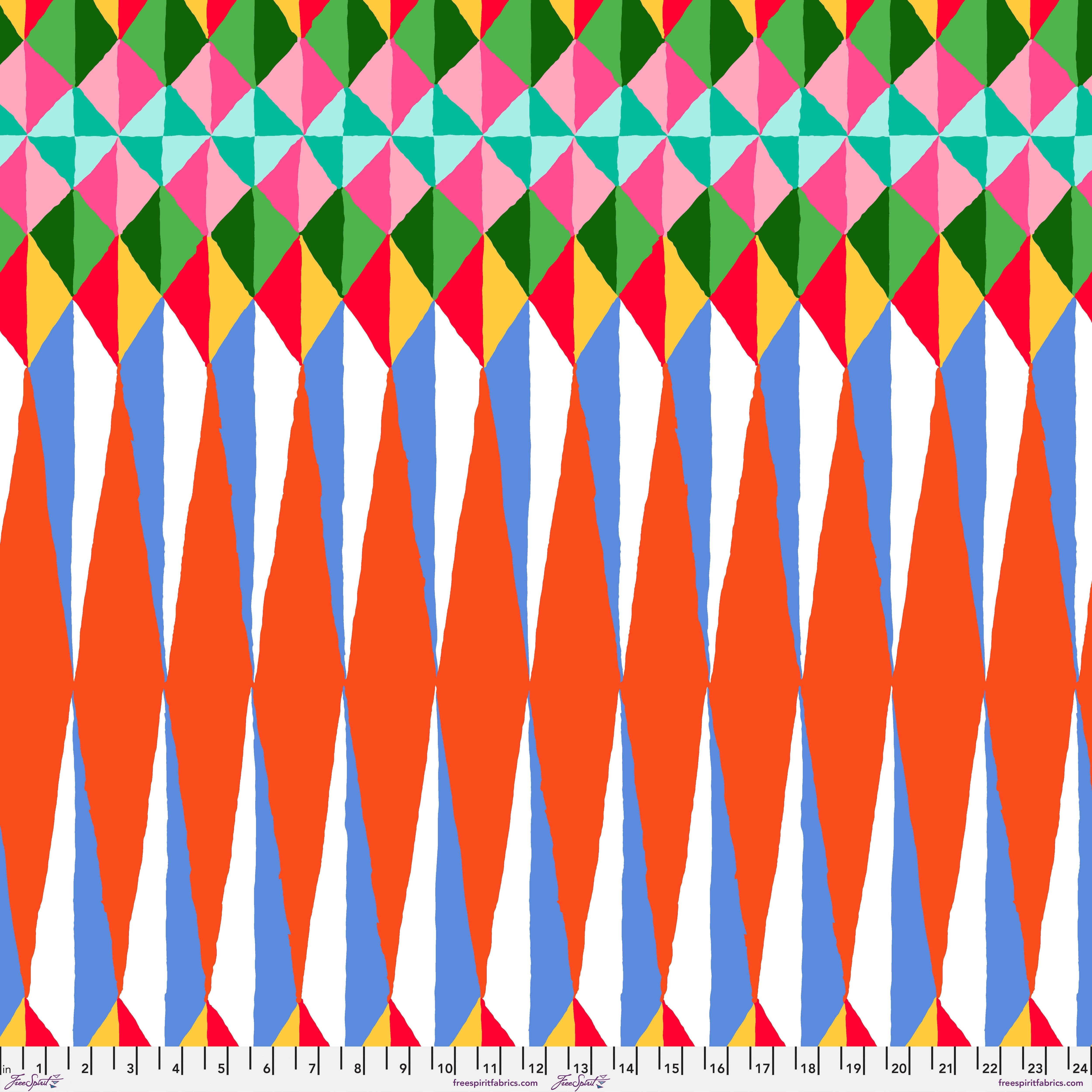 February 2026 | Spike - Hot by Kaffe Fassett Collective for FreeSpirit | PWGP215.HOT