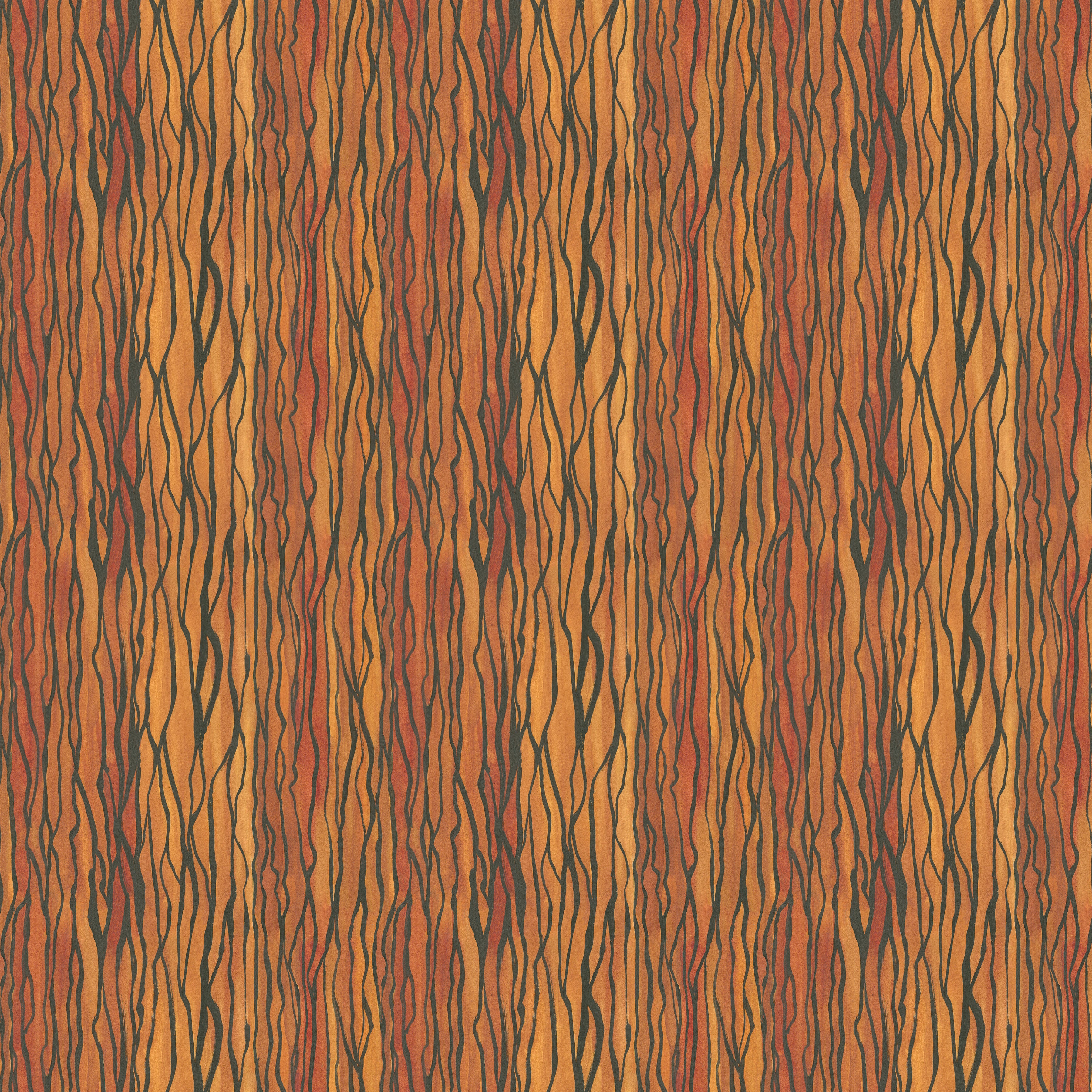 Sisters Mountain Meadow | Ponderosa Bark - Cinnamon by Kathy Deggendorfer | PWKD010.CINNAMON