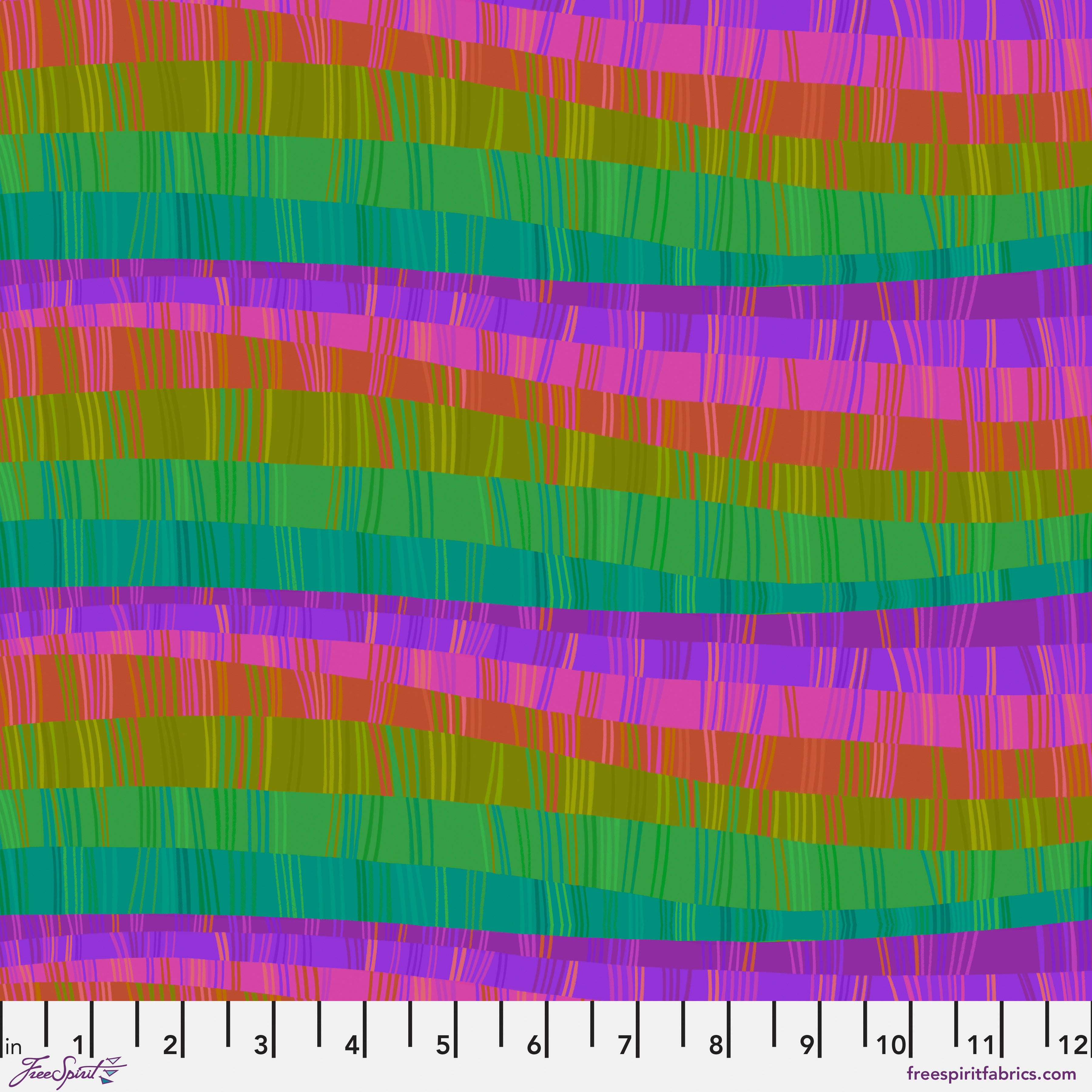 Love in the Wild | Love Stripe - Multi by Katy Tanis for FreeSpirit | PWKT036.XMULTI