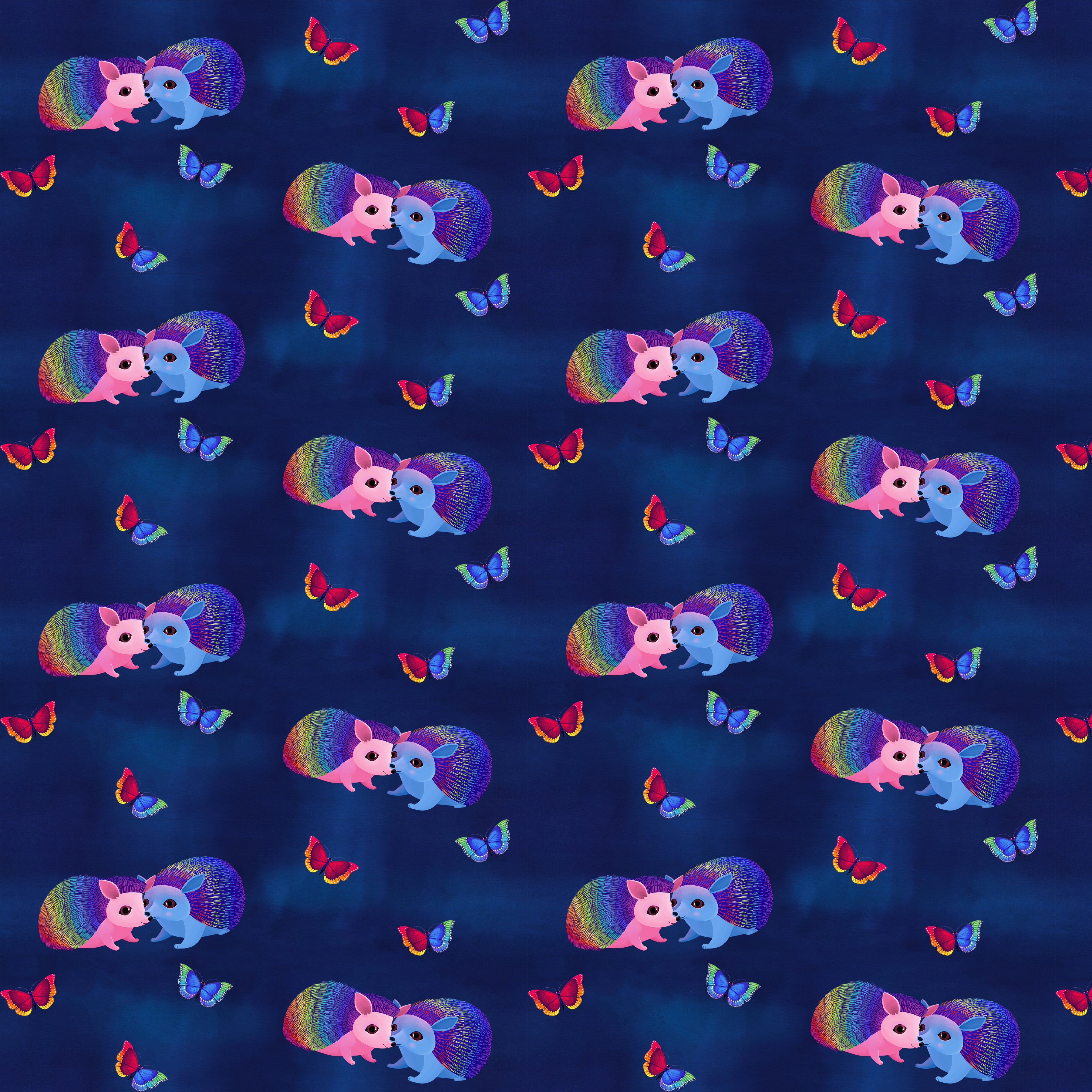 Love in the Wild | Love Bright - Navy by Katy Tanis for FreeSpirit | PWKT041.XNAVY