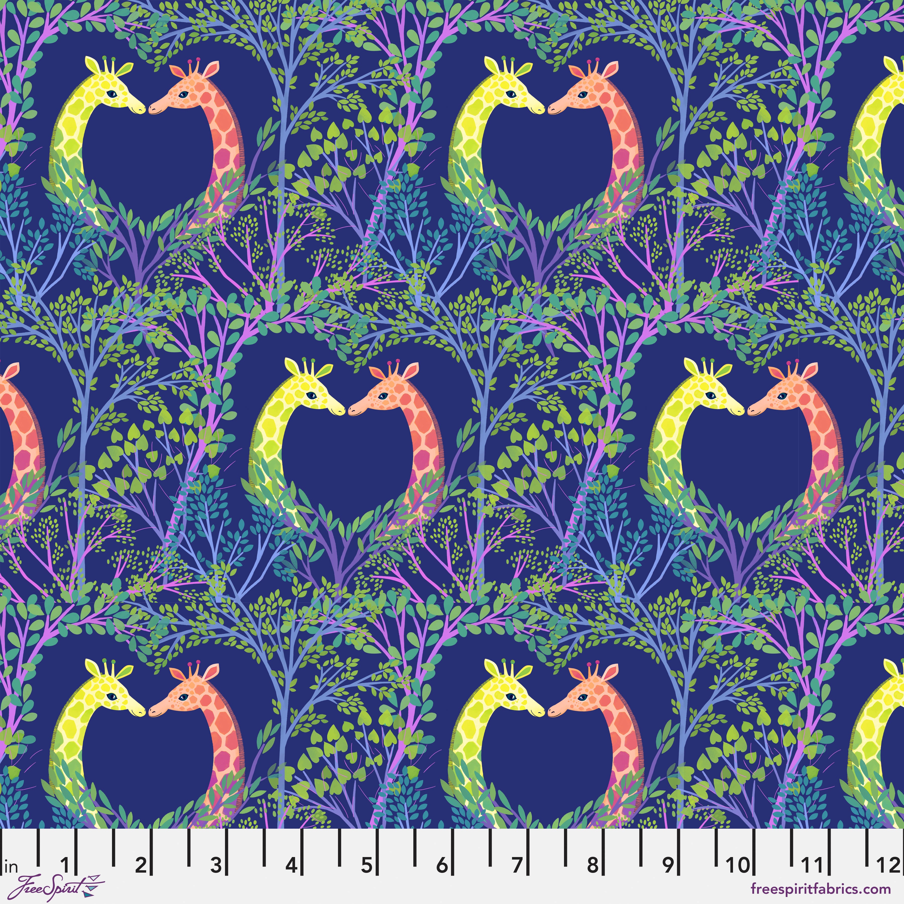 Love in the Wild | Love in the Trees - Blue by Katy Tanis for FreeSpirit | PWKT043.XBLUE