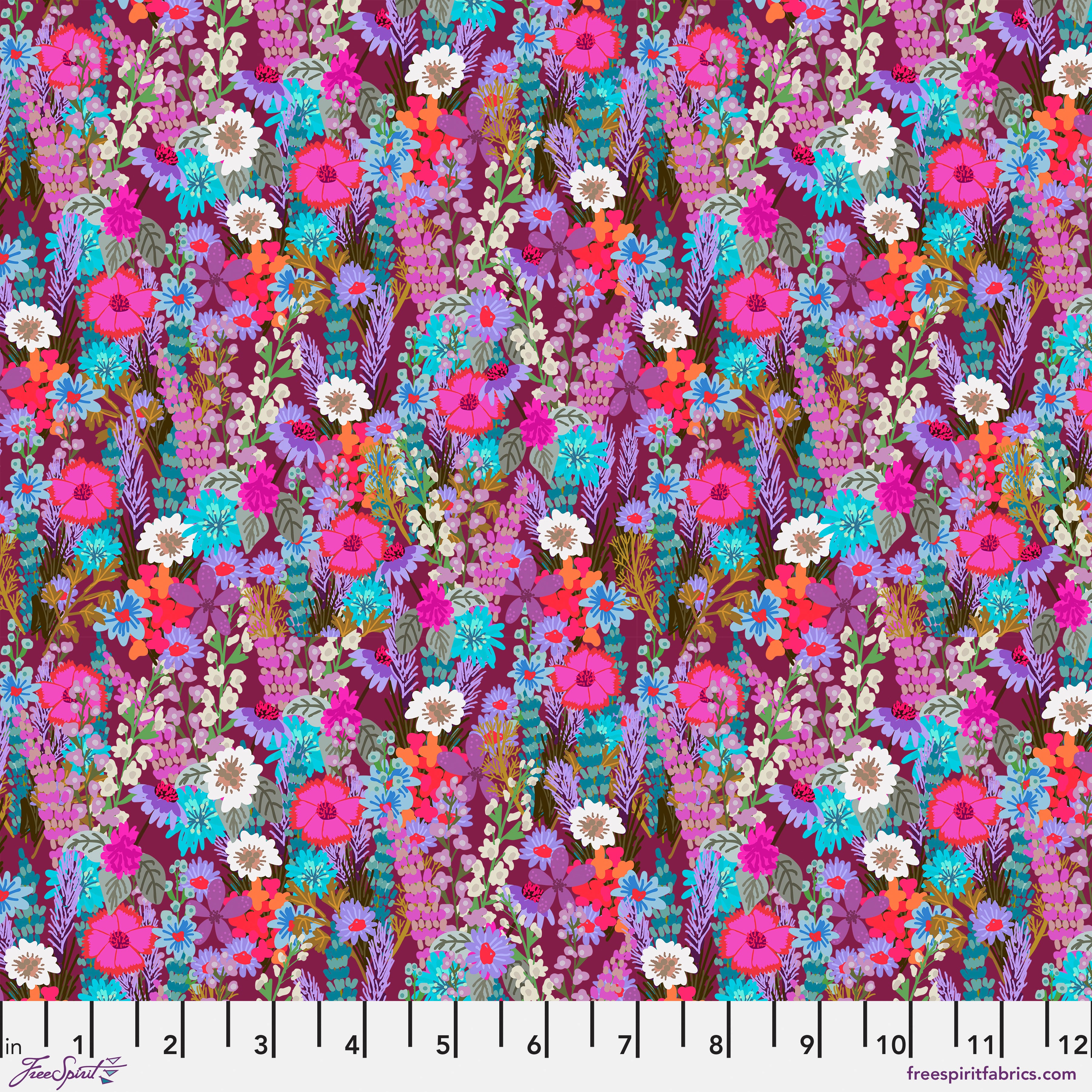 Floral Fiesta | Garden Glow - Multi by Mia Charro for FreeSpirit | PWMC102.XMULTI
