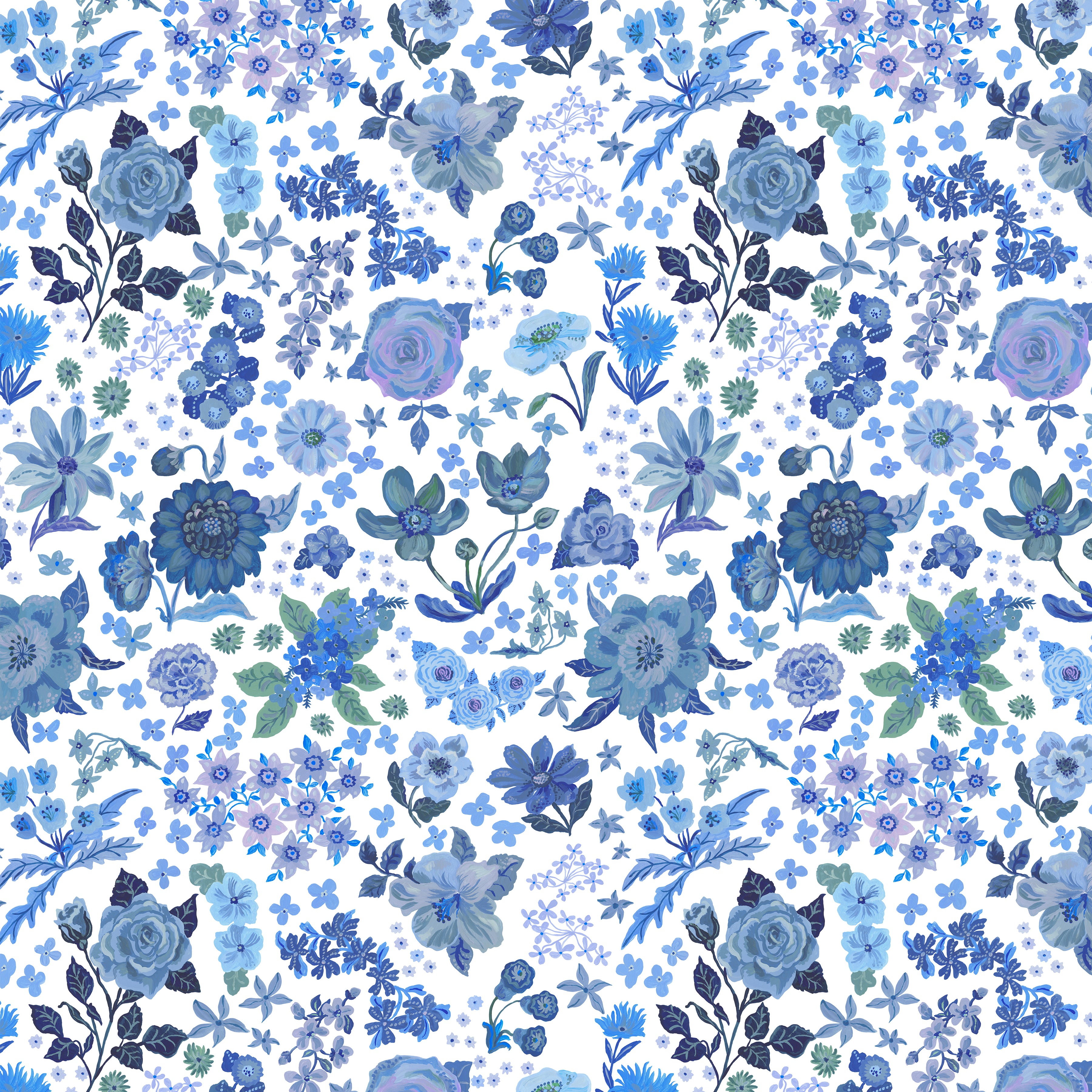 Pastoral Symphony | Blue Dreams - Blue by Nathalie Lété for FreeSpirit | PWNL048.BLUE