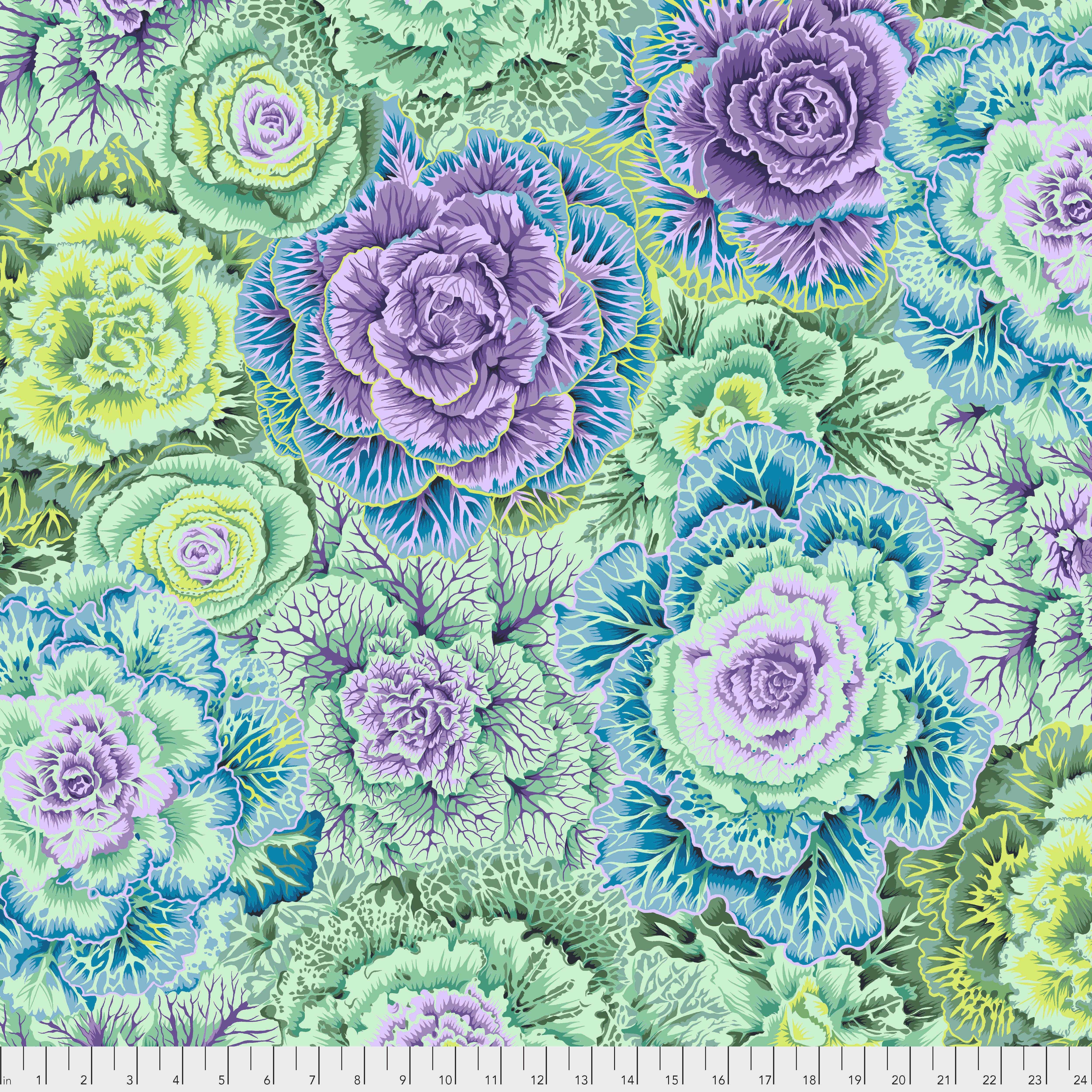 Classics | Brassica - Green by Kaffe Fassett Collective for Free Spirit | PWPJ051.GREEN