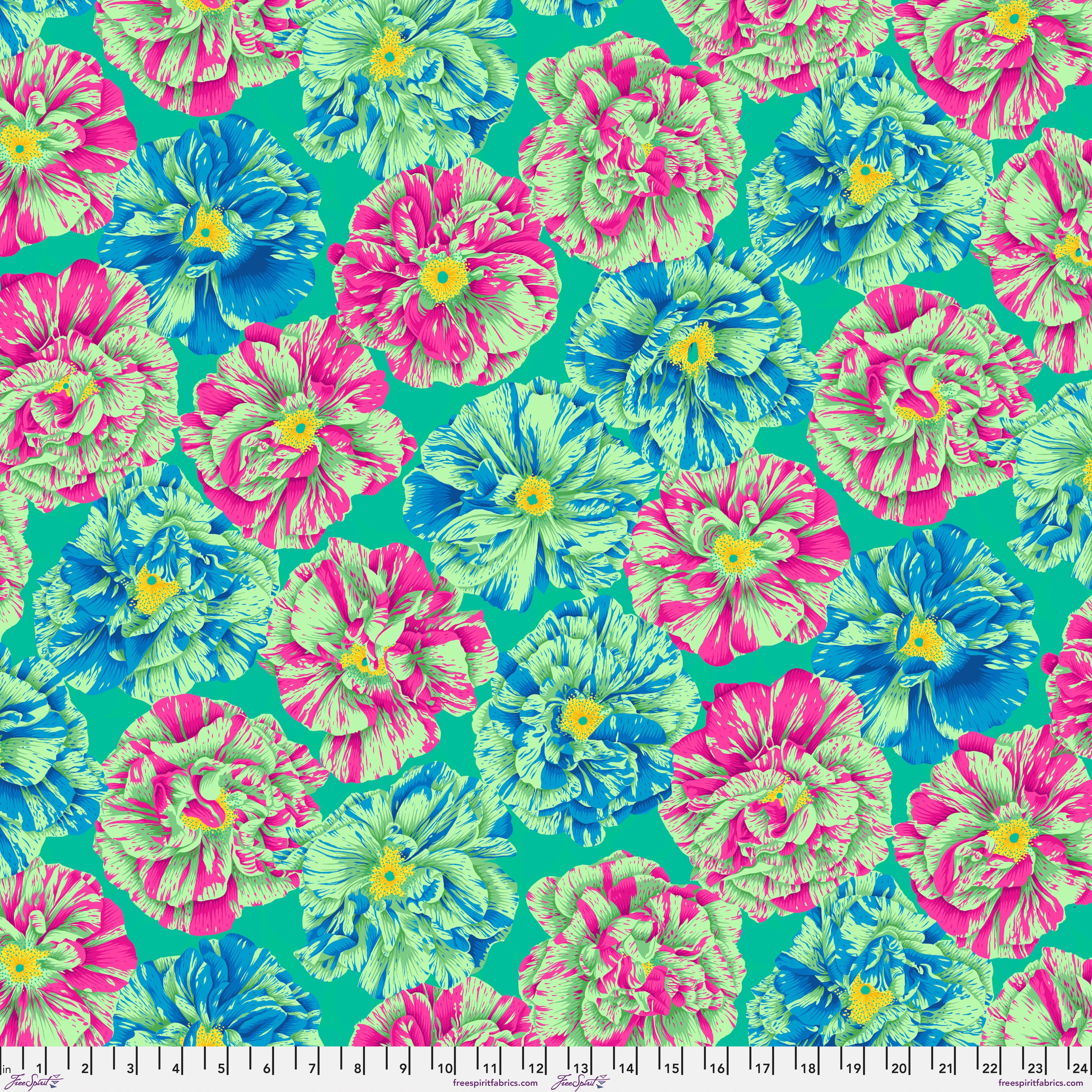 February 2026 | Bouffant - Cool by Kaffe Fassett Collective for FreeSpirit | PWPJ061.COOL