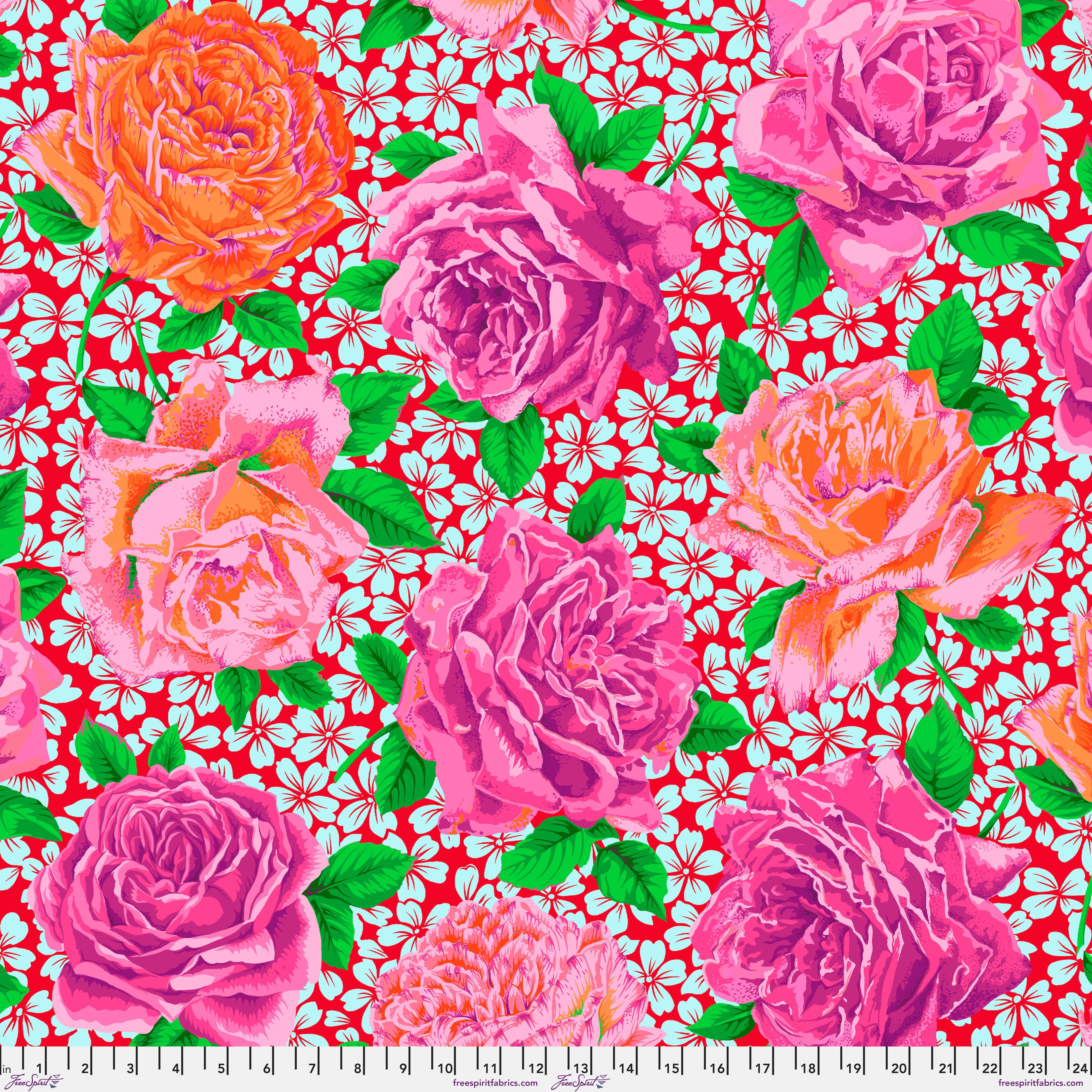 February 2026 | Rose Bloom - Opera by Kaffe Fassett Collective for FreeSpirit | PWPJ077.OPERA