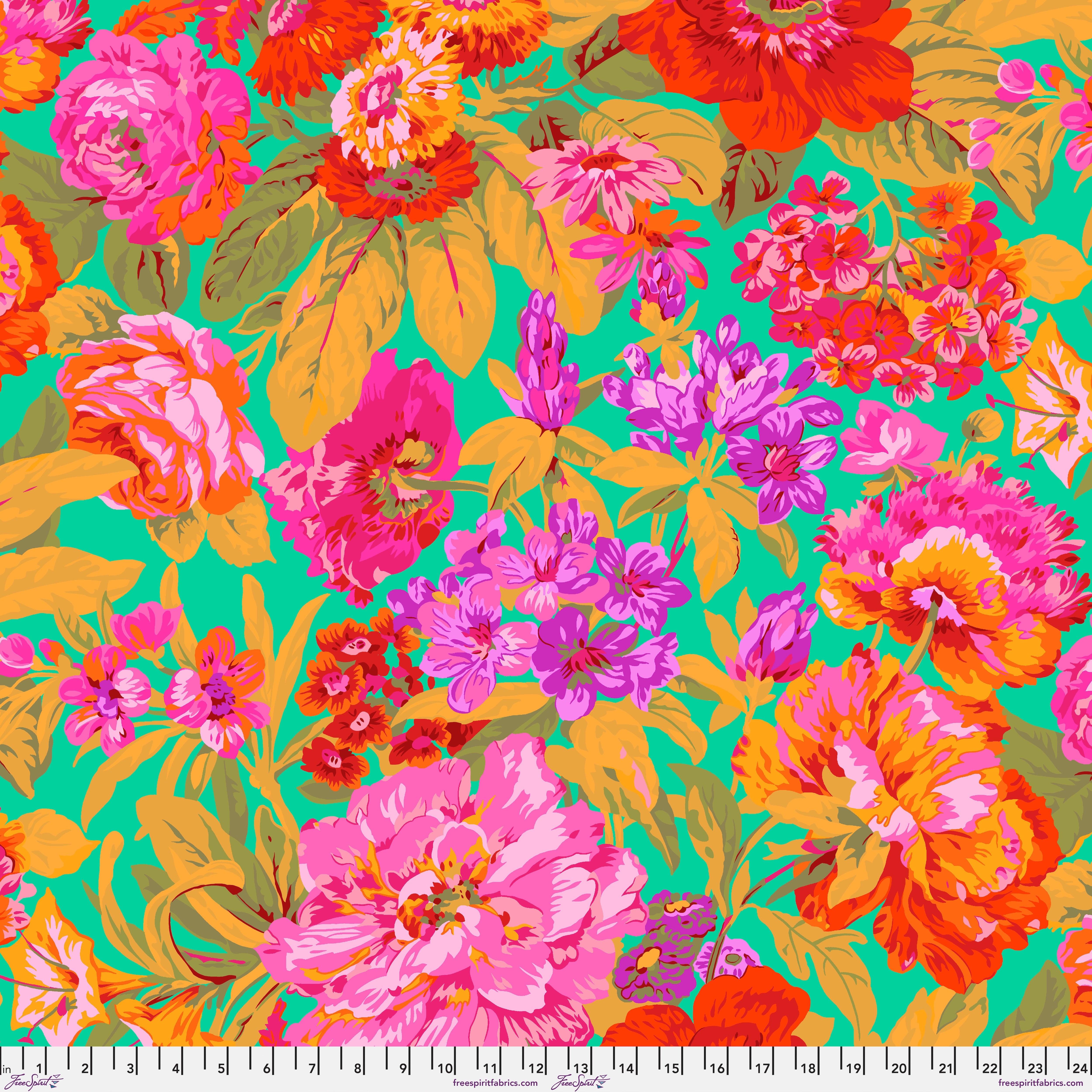 February 2026 | Voluptuous - Green by Kaffe Fassett Collective for FreeSpirit | PWPJ083.GREEN