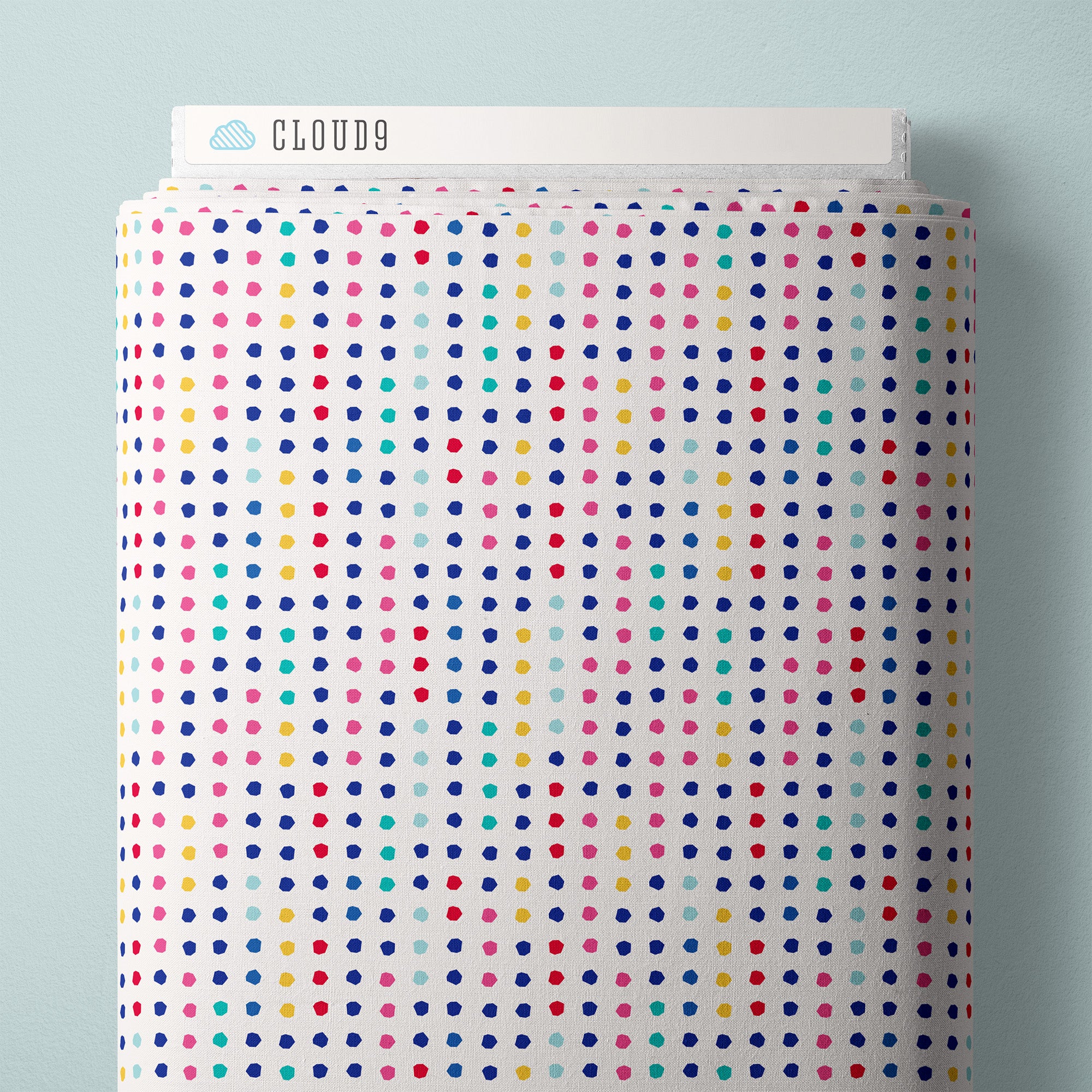 Reindeer Romance | Pebbles by Kate Lower for Cloud9 | 100% Organic Cotton