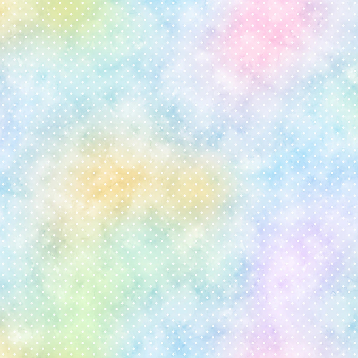 Sorbet Flannel | Cloudy Multi Pin Dot by P&B Textiles | SORF6226-MU