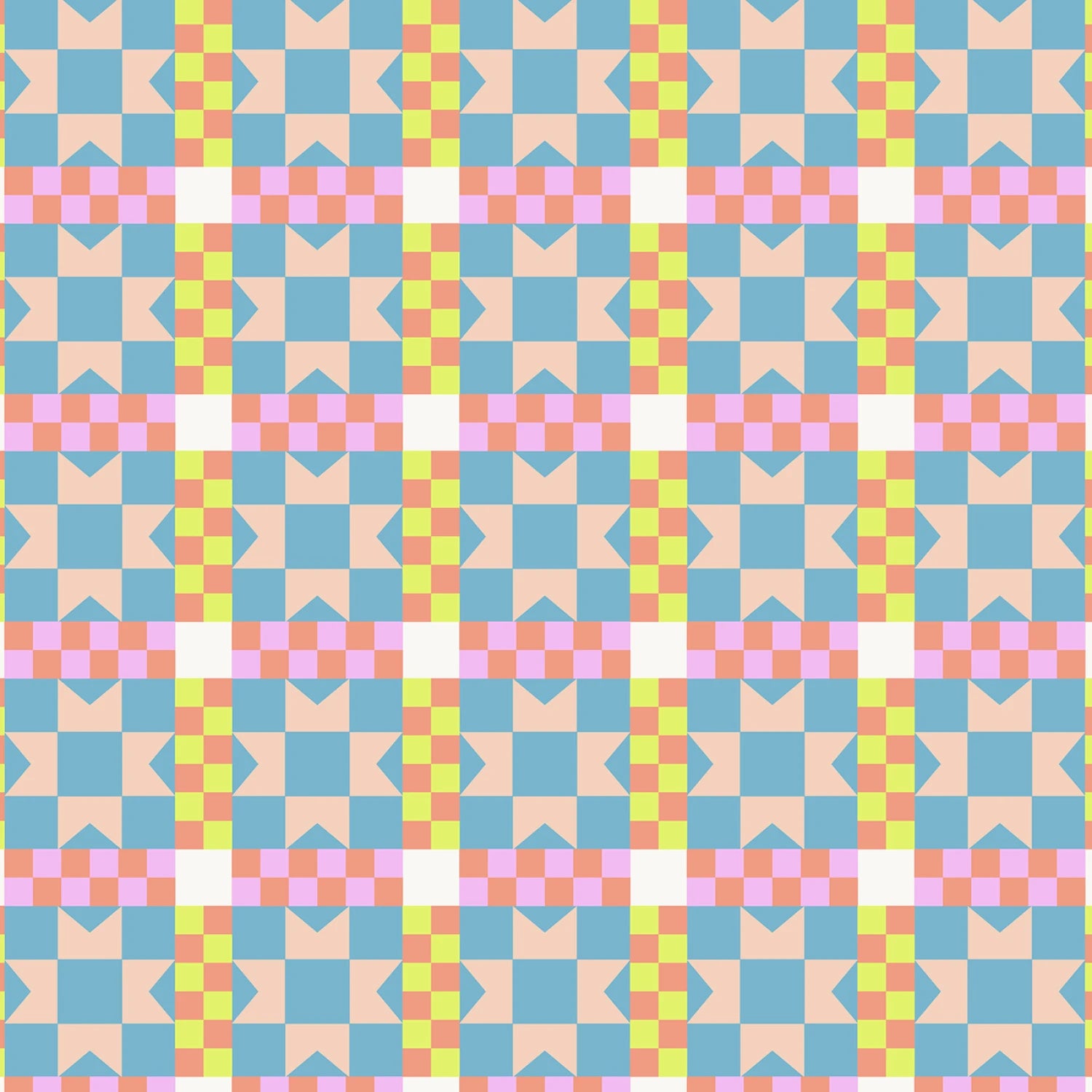 Stitch & Glow | Multi Electric Weave by Faye Guanipa for Dear Stella | STELLA-DFG3286MULTI