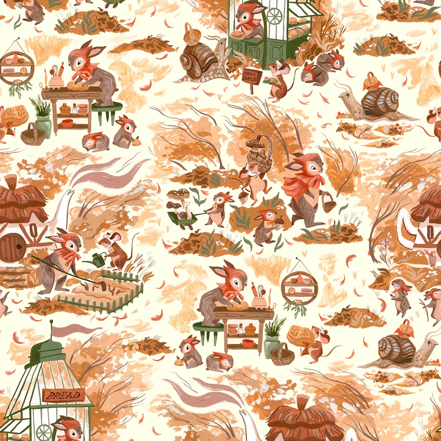 Bramble Bakery | Multi Bramble Bakery by Rae Ritchie for Dear Stella | STELLA-DRR3712