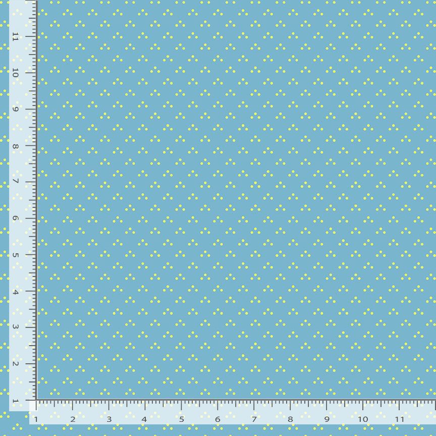 Stitch & Glow | Cyan Stitch in Time by Faye Guanipa for Dear Stella | STELLA-DFG3288CYAN