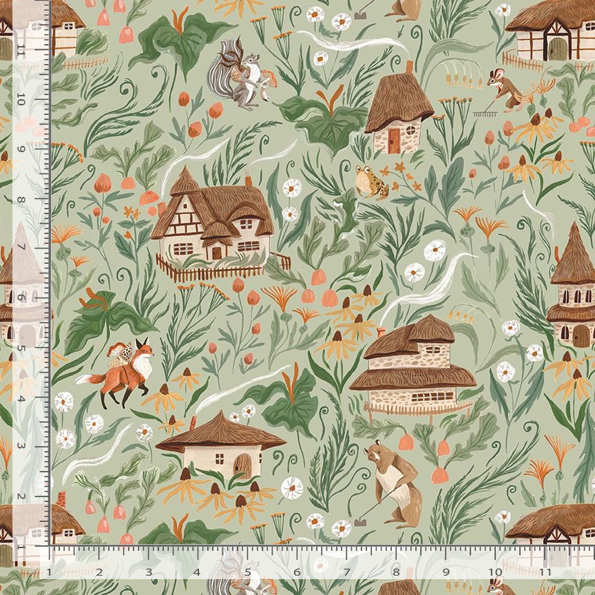 Country Mouse | Peapod Homeland by Rae Ritchie for Dear Stella | STELLA-DRR3257