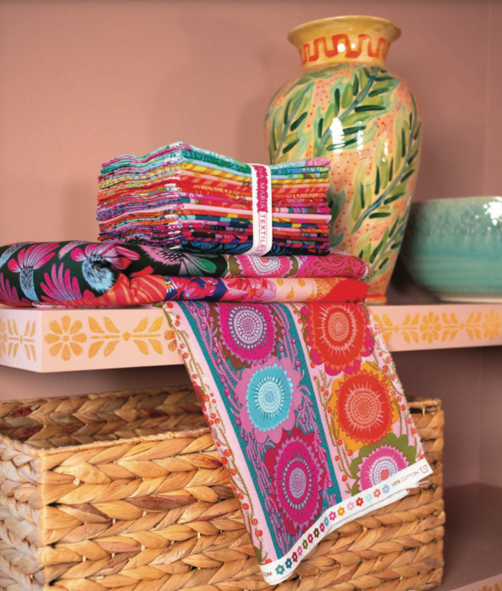 Perennial Borders | Line Dance - Moonlight by Anna Maria for Anna Maria Textiles | AMT135-84L