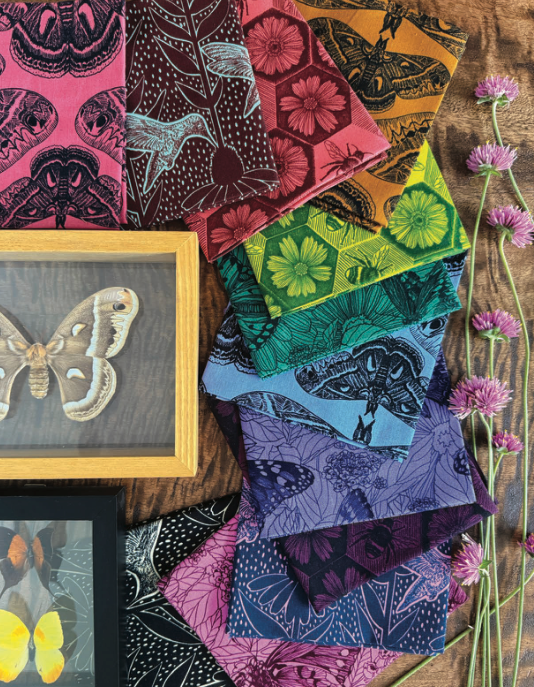 Indelible: Ink | Winging It - Candy by Anna Maria Textiles | AMT1006-23L