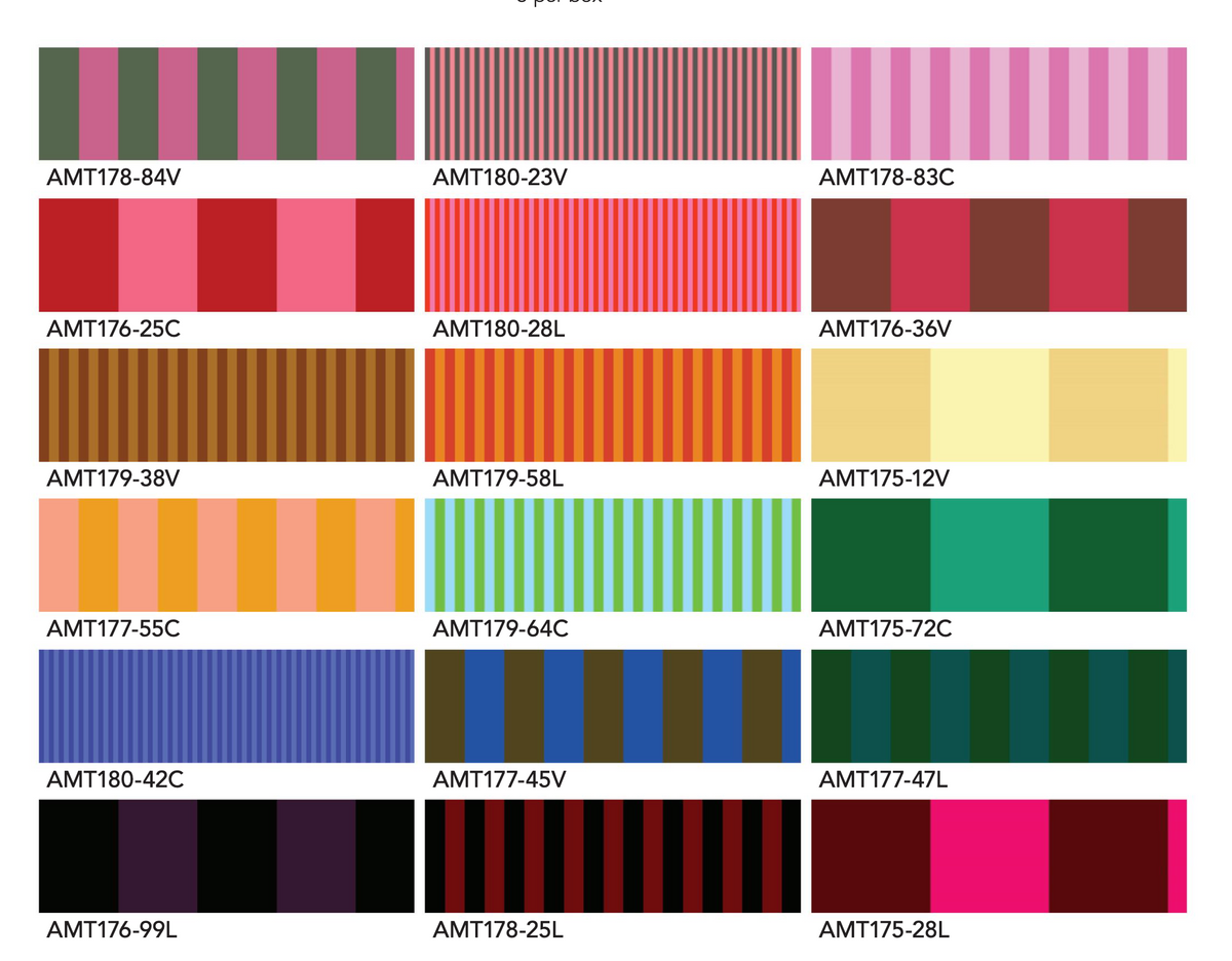 Tango | Boleo - Mango by Anna Maria Textiles | AMT177-55C | 1" Stripe