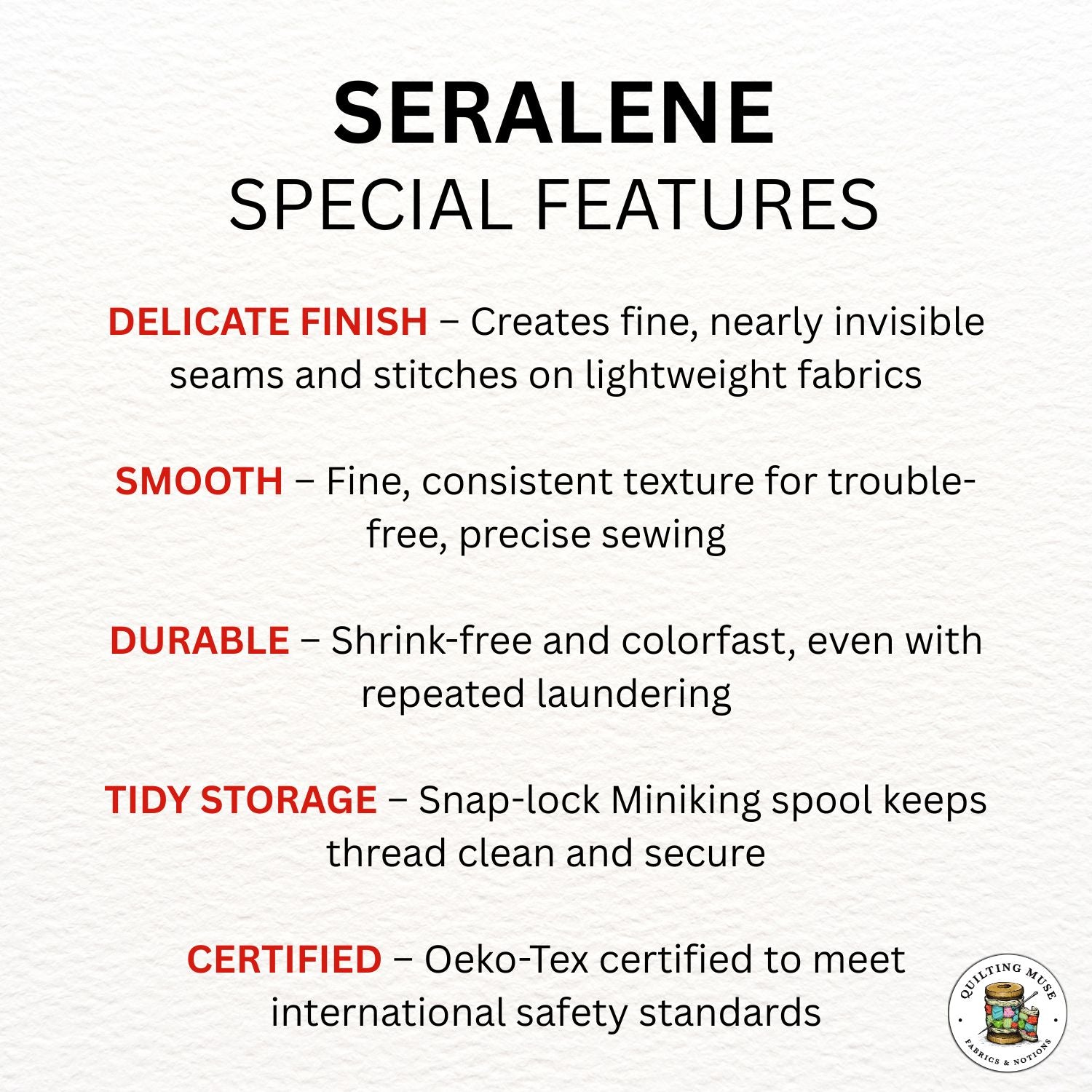 Mettler Seralene 60wt Polyester Serger Thread | Cocoa (#0196) | 2187 yds