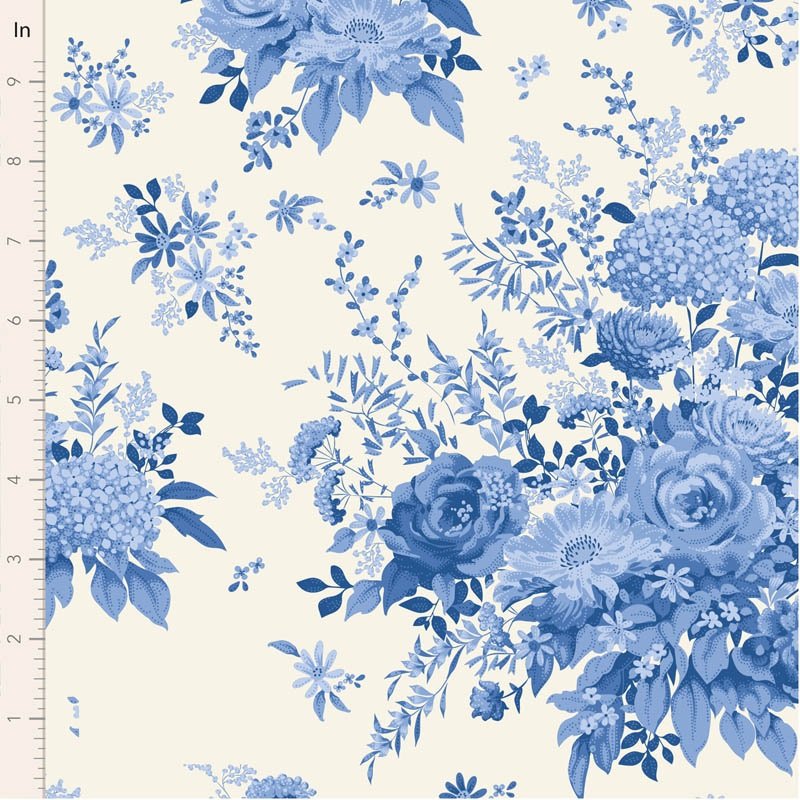 Something Blue | Wildgarden Blue by Tone Finnanger for Tilda | TIL100667