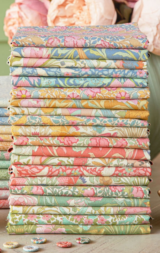 Songbird | Fat Eighth Bundle by Tone Finnanger for Tilda | 20 pcs