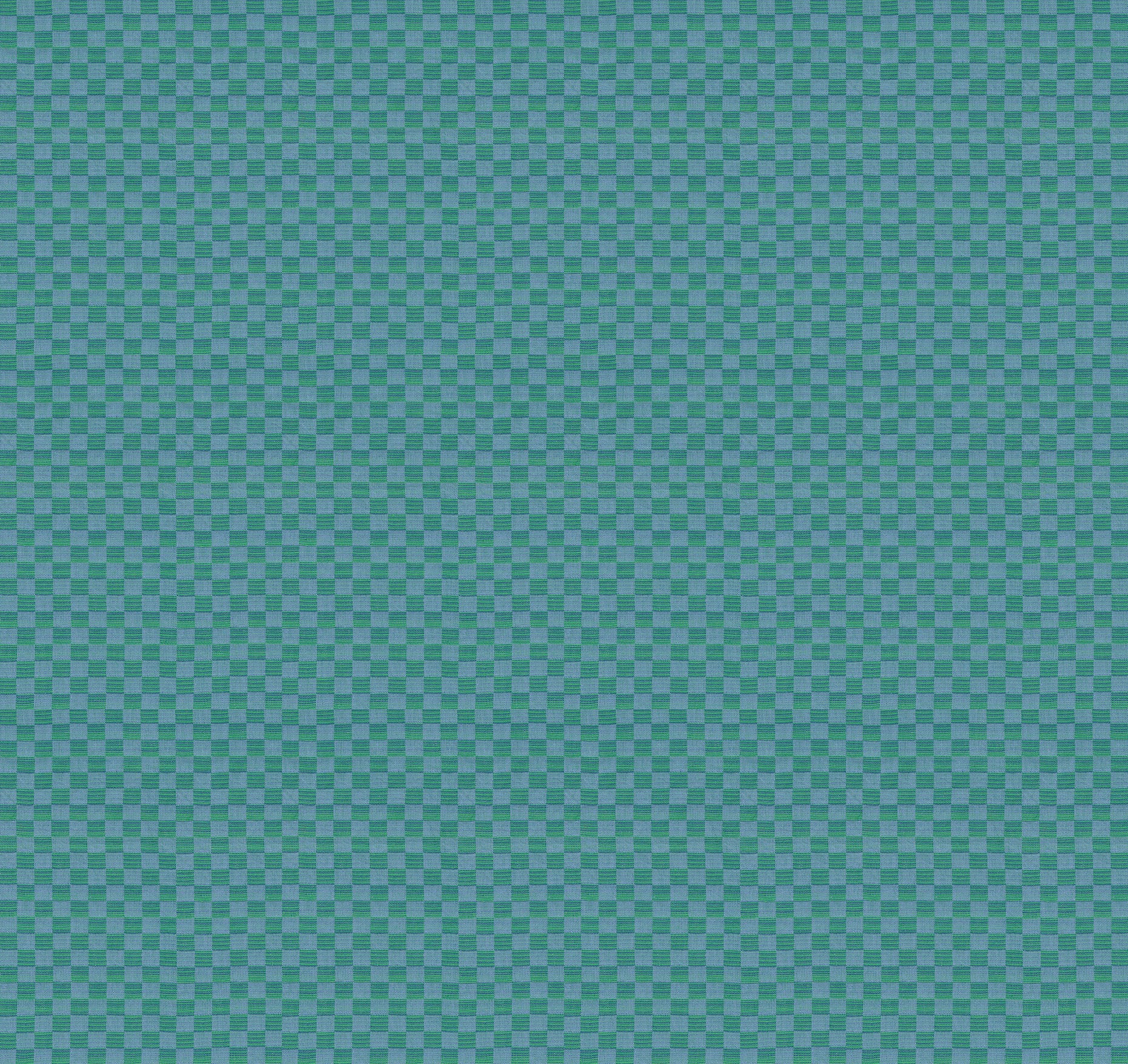 Check Mates | Gameboard - Sea by Anna Maria Textiles | WAMT109-86C | Yarn-Dyed Woven