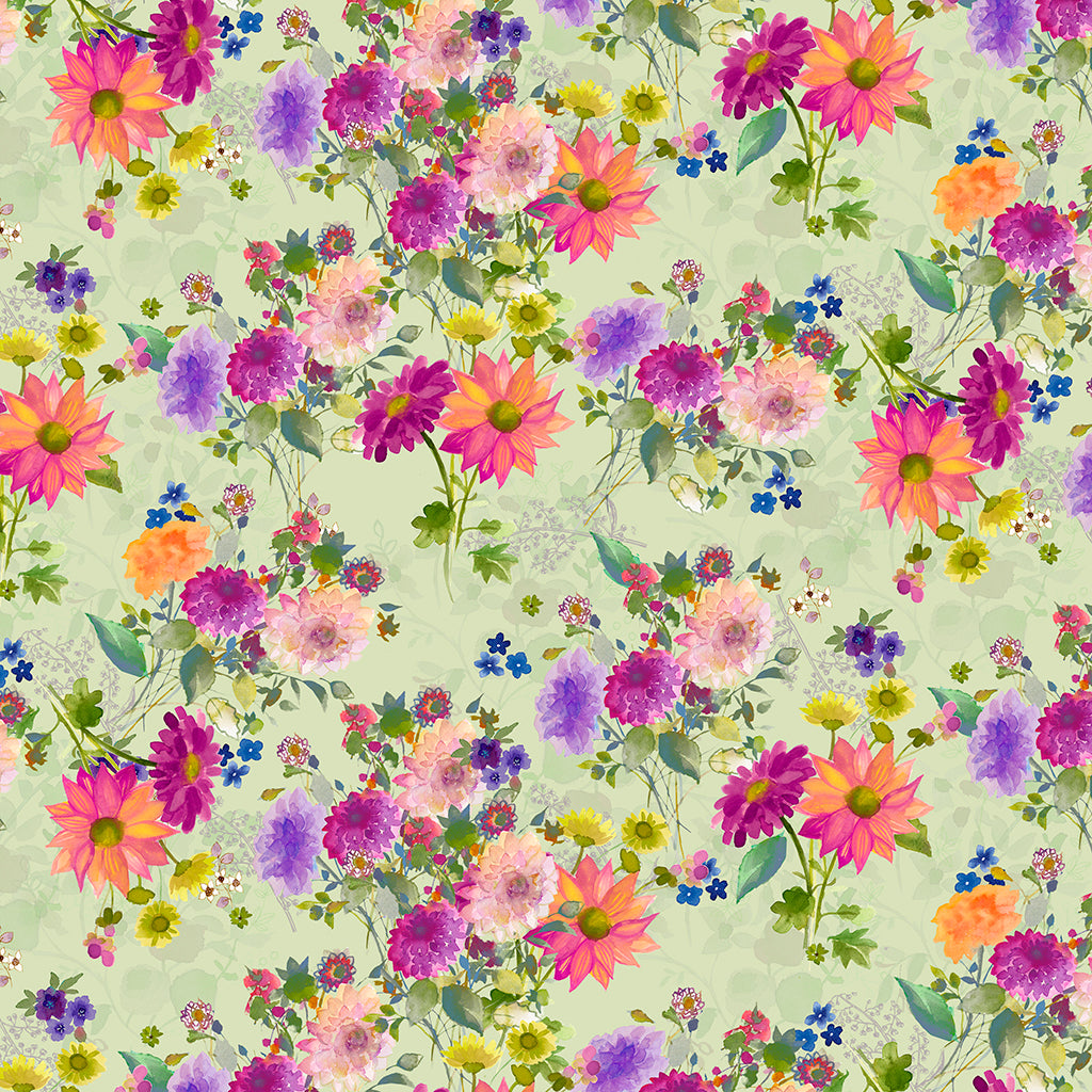 Garden Fresh | Fat Quarter Bundle by Sue Zipkin for Clothworks | 22pc