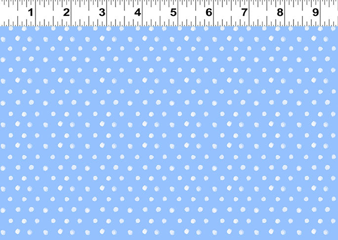 Spring Cheer | Denim Dots by Heatherlee Chan for Clothworks | Y4697-88