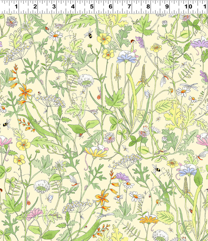 Mouseplay | Meadow - Butter by Anita Jeram by Clothworks | Y4748-59