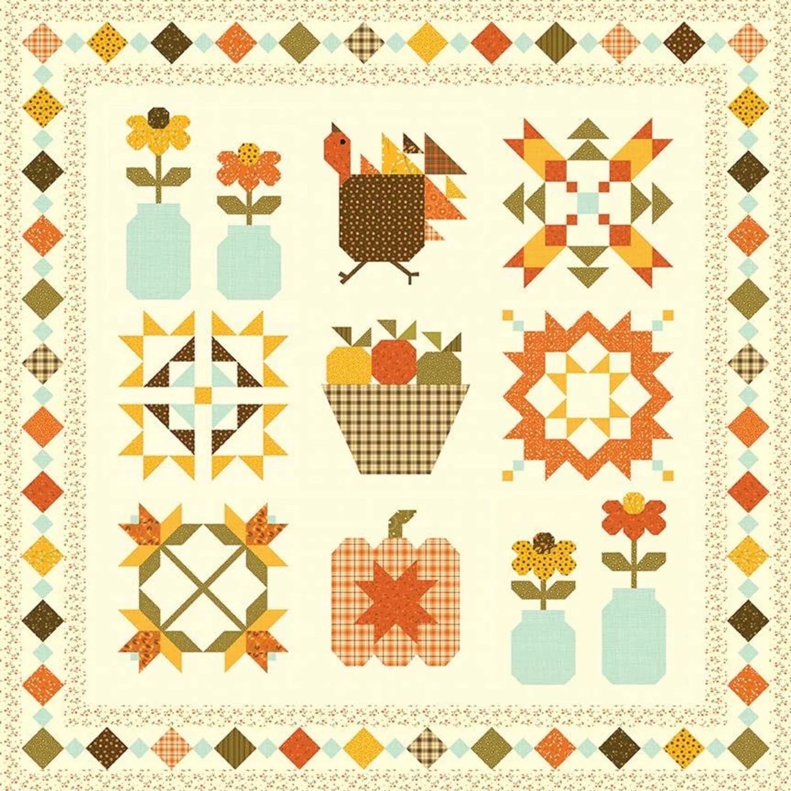 Ranger Fall Sampler Riley Blake Designs Riley Blake Adel in Autumn Fall Gatherings Sampler