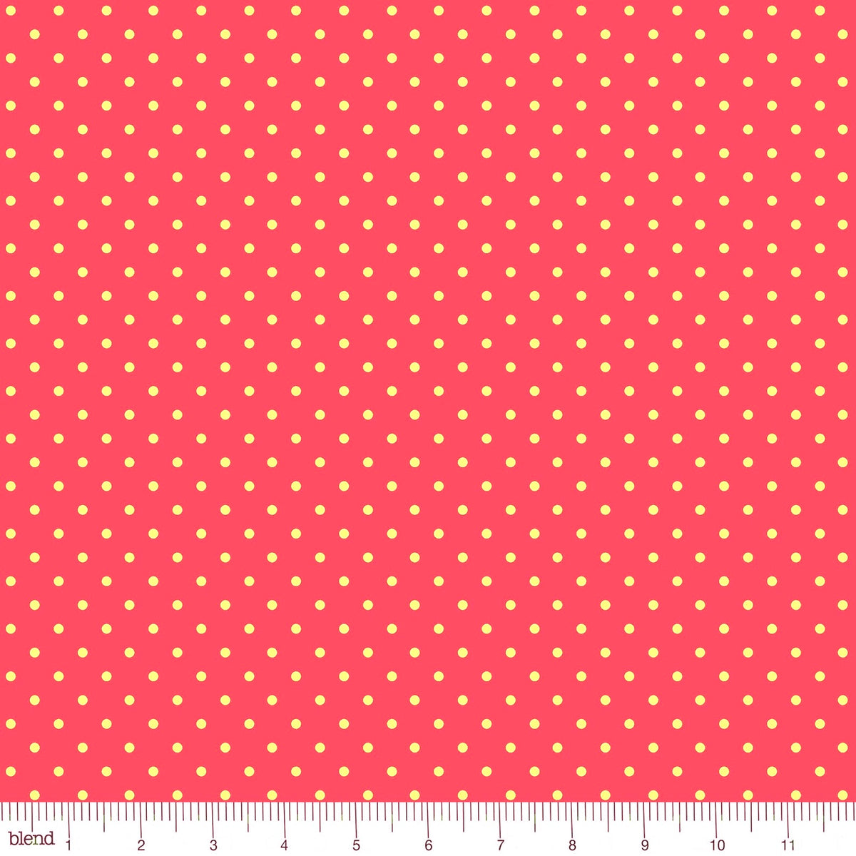 All is Bright - Dewdrops Red (half yard)