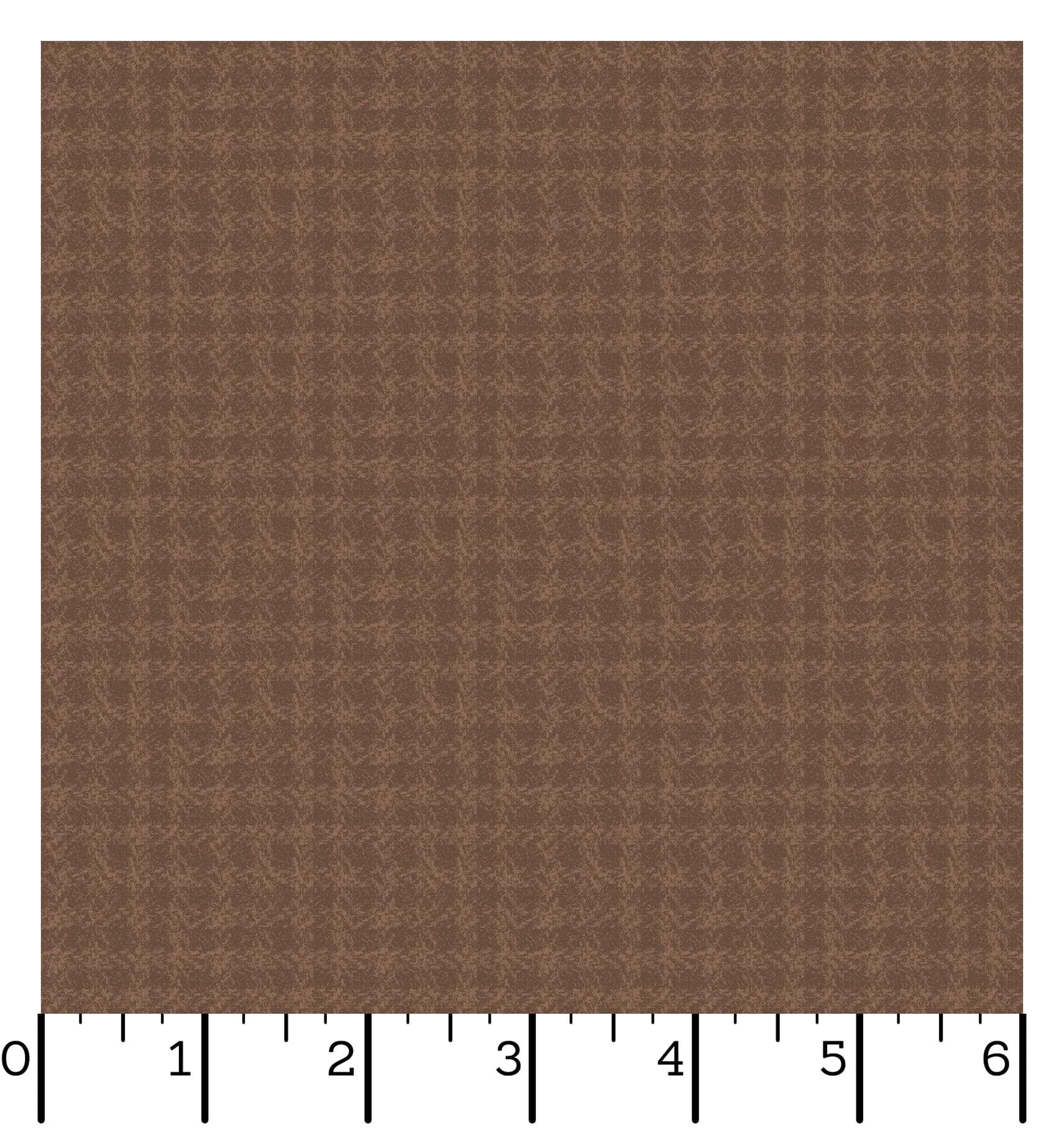 Snowtop Mountain Flannel | Texture - Brown by Bonnie Sullivan for Maywood Studio | MASF10898-A2 | 100% Cotton Flannel