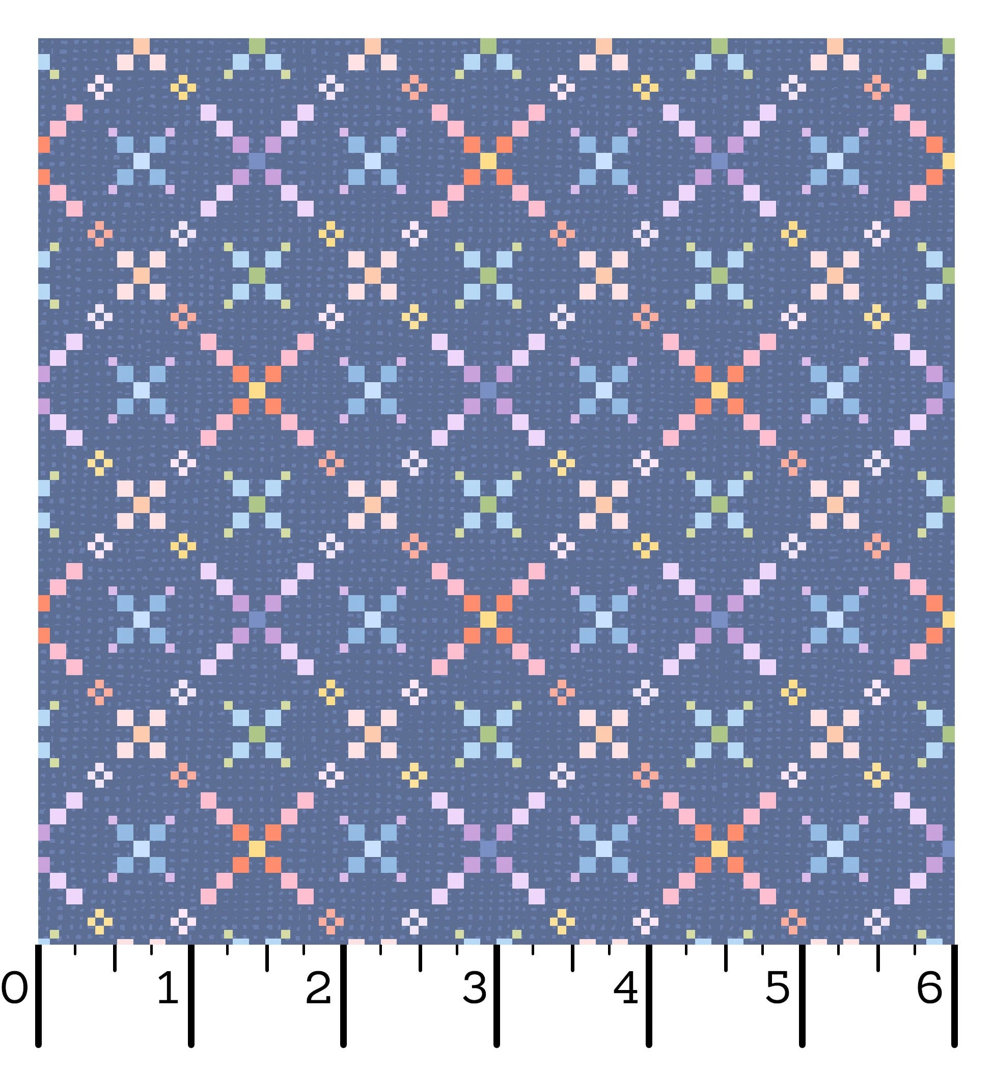 Gathering Sun | Quilt Diamond Blue/Multi by Maywood Studio | MAS11195-BZ