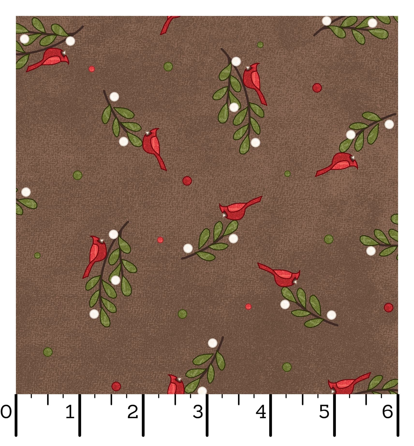 Snowtop Mountain Flannel | Bunches - Brown by Bonnie Sullivan for Maywood Studio | MASF11164-A | 100% Cotton Flannel
