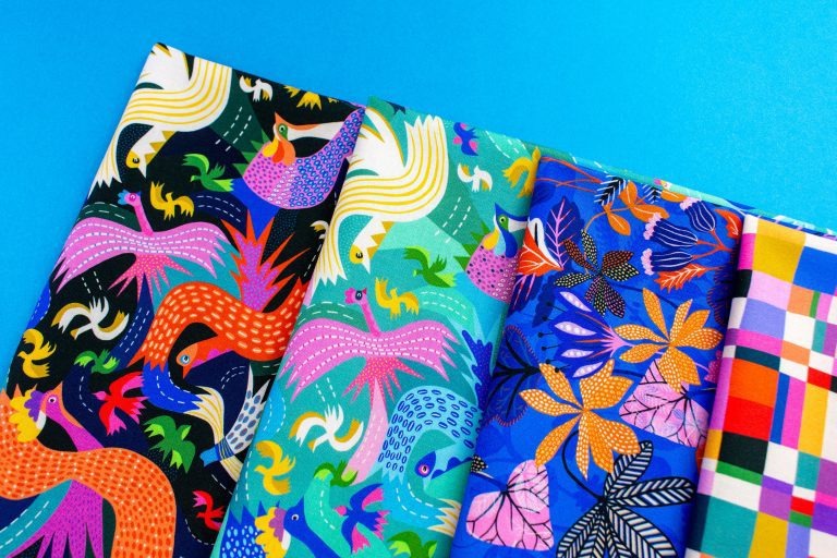 Paradise Heights | Firework Birds by Rachel Parker for Dashwood Studio | PARA2549