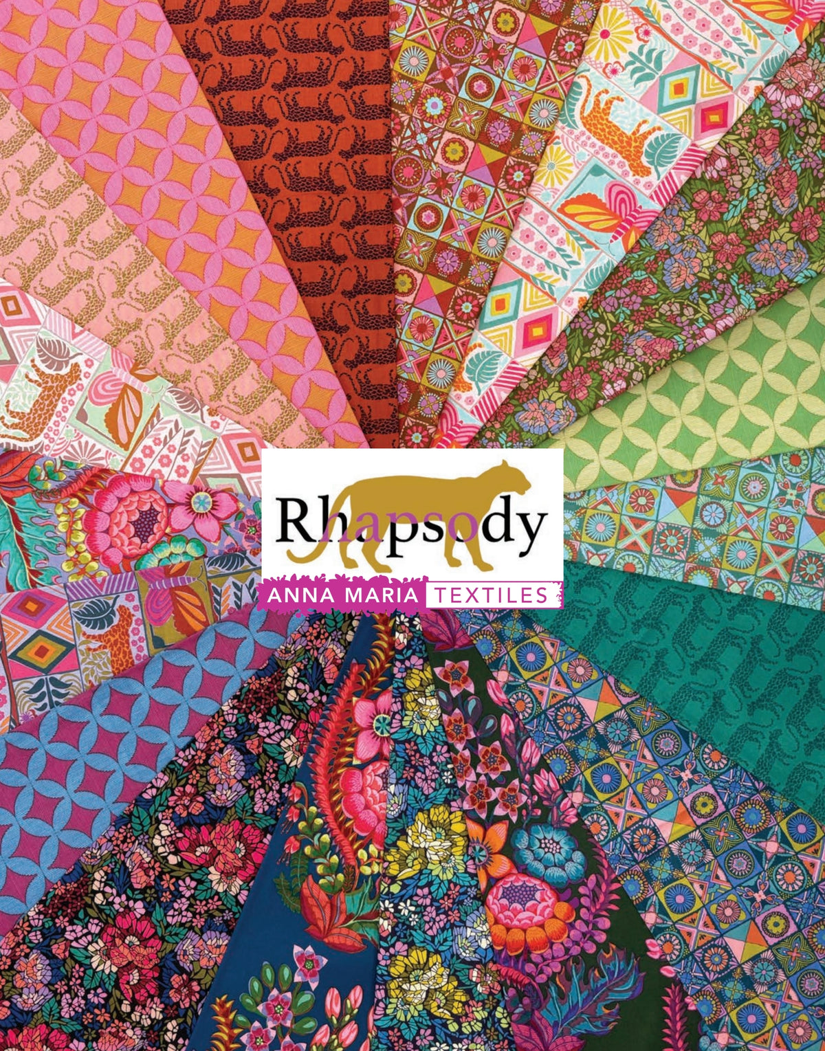 Rhapsody | Bricklayer - Haze by Anna Maria Textiles | AMT174-82L