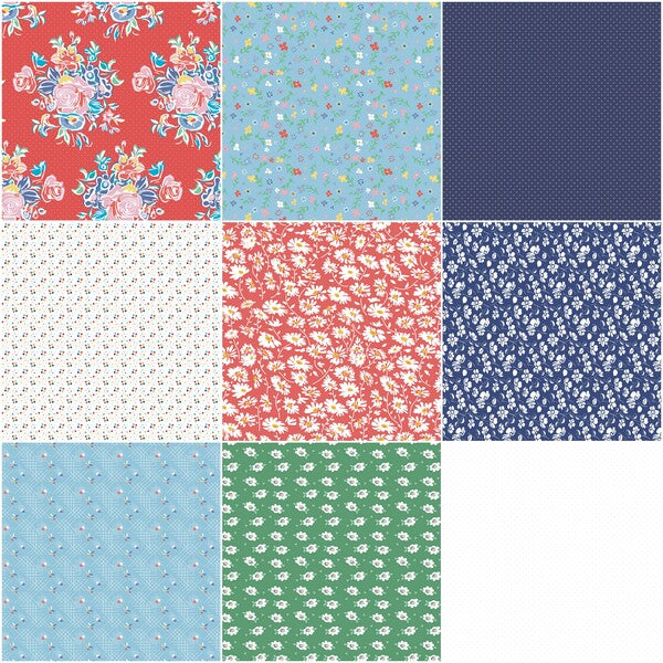 Always in Season | 10" Square Pack by American Jane for Riley Blake | 42 pcs